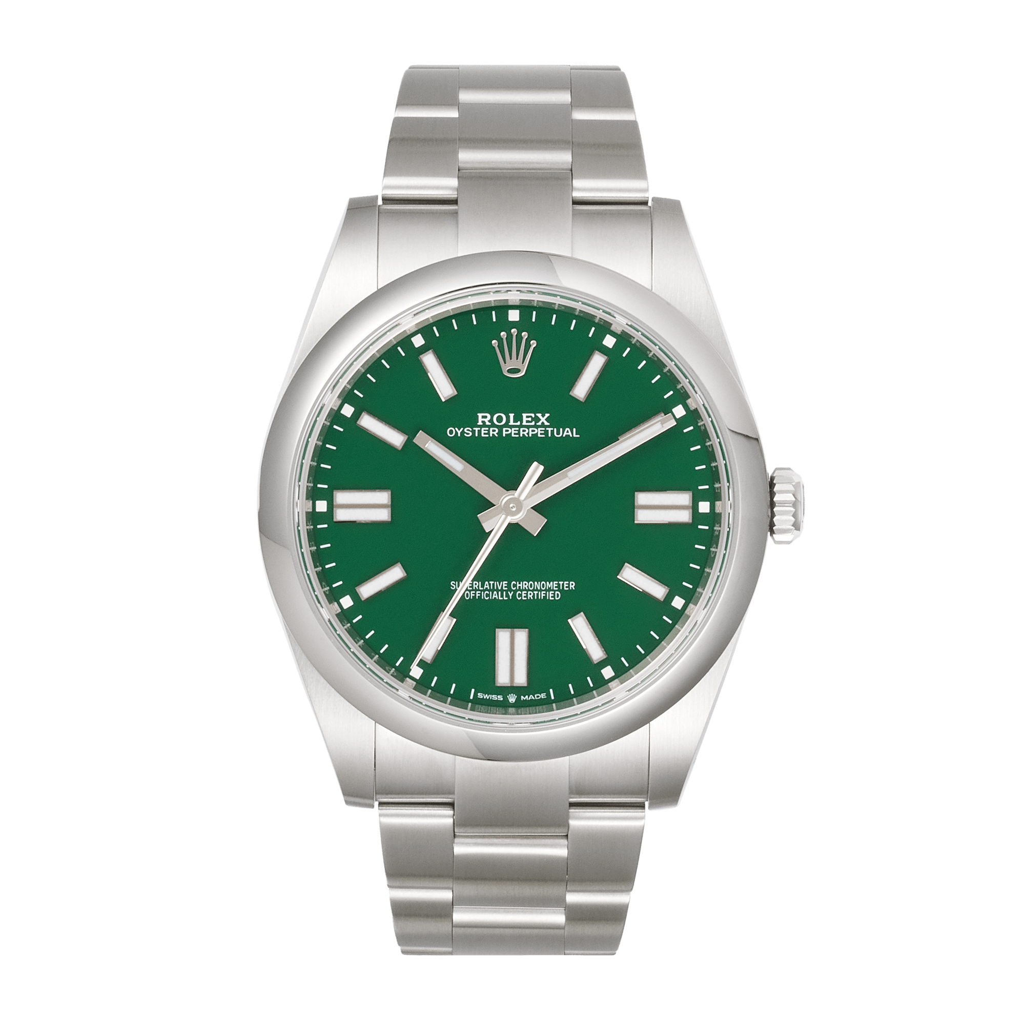 Photo of Oyster Perpetual 41 Stainless Steel Green Dial