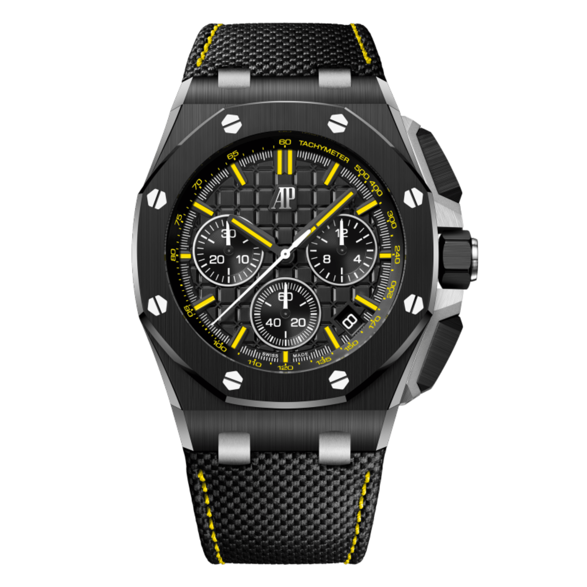 Image of Royal Oak Offshore Chronograph Ceramic Black Dial 43mm