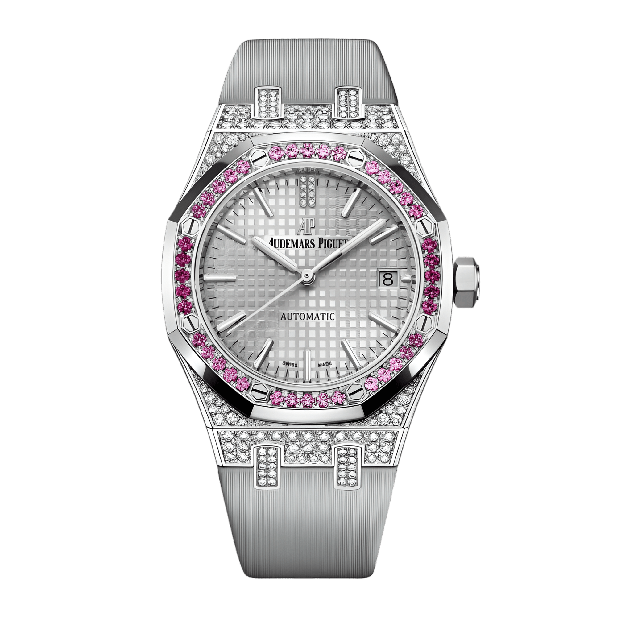 Image of Royal Oak Selfwinding White Gold Diamond Silver Dial 37mm