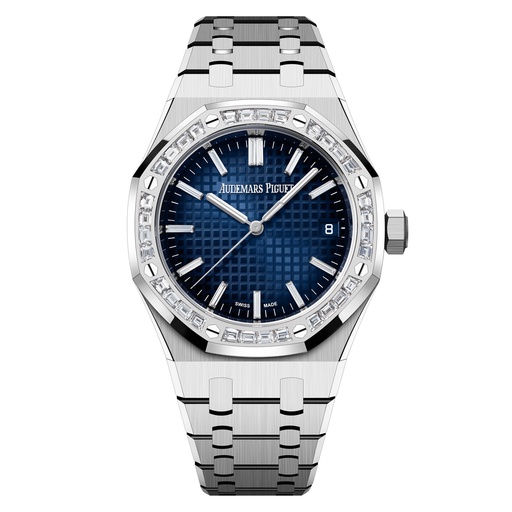 Image of Royal Oak Selfwinding White Gold Diamond Blue Dial 37mm