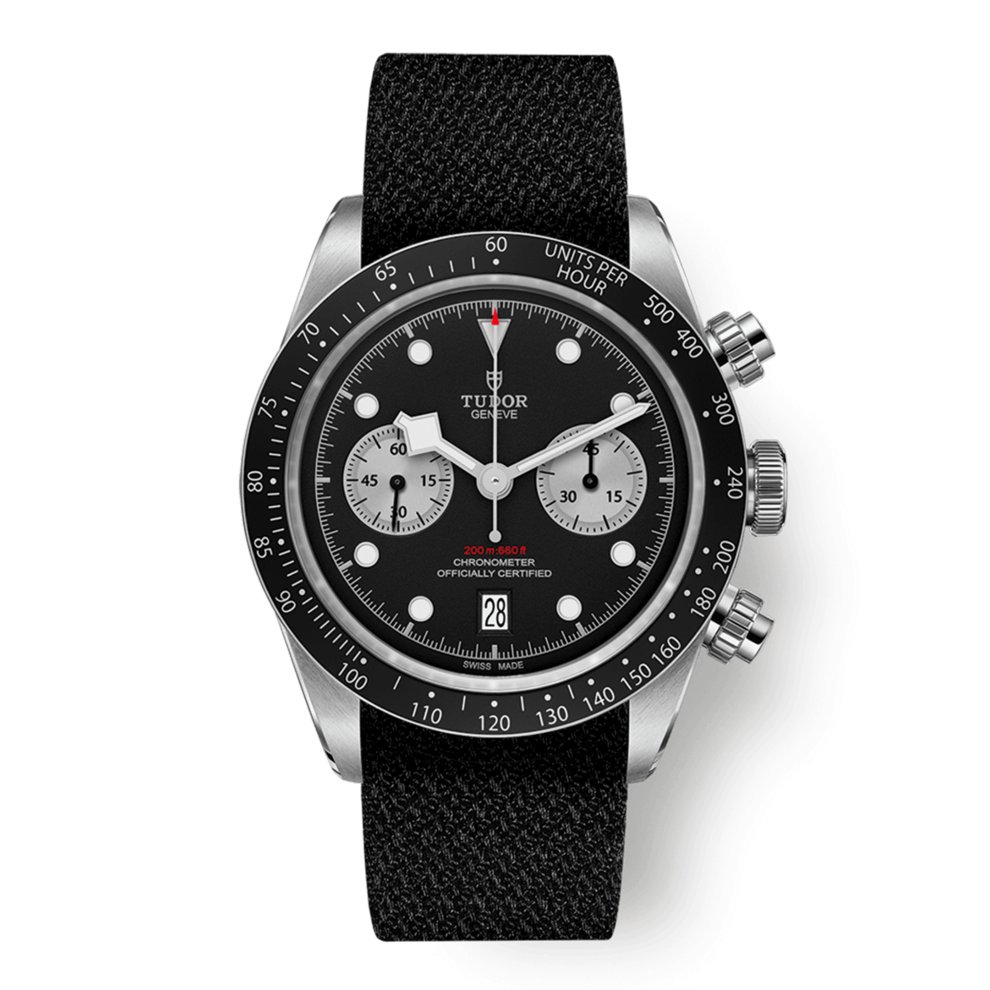 Image of Black Bay Chronograph Steel Black Dial 41mm