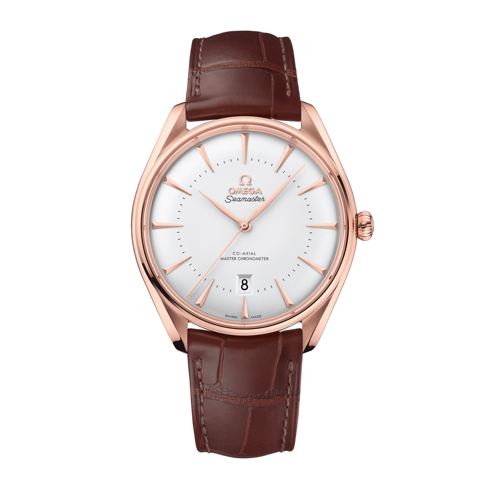 Image of Seamaster "Edizione Venezia" Rose Gold Silver Dial 39mm