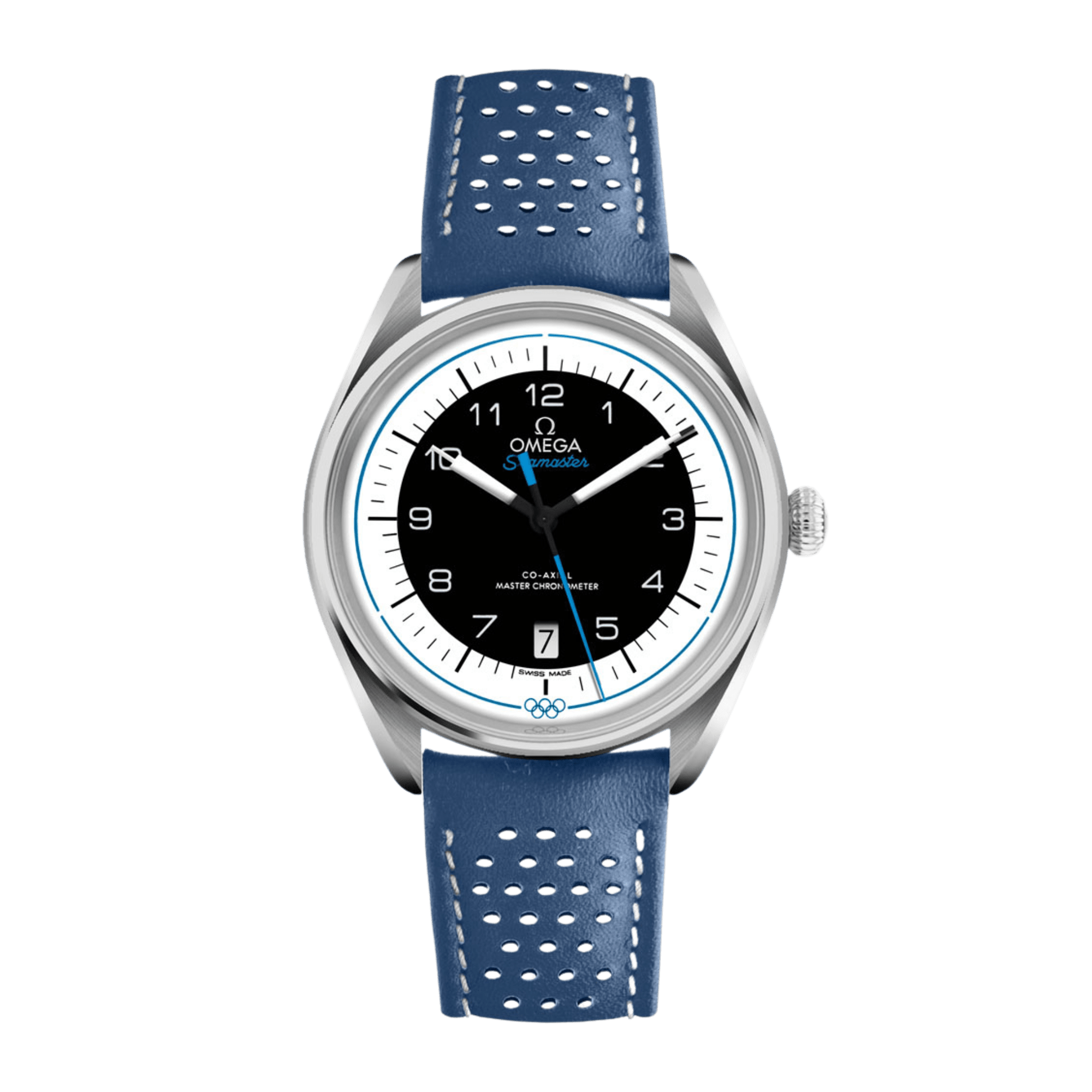 Image of Seamaster "Olympic Timekeeper" Steel Black Dial 39mm