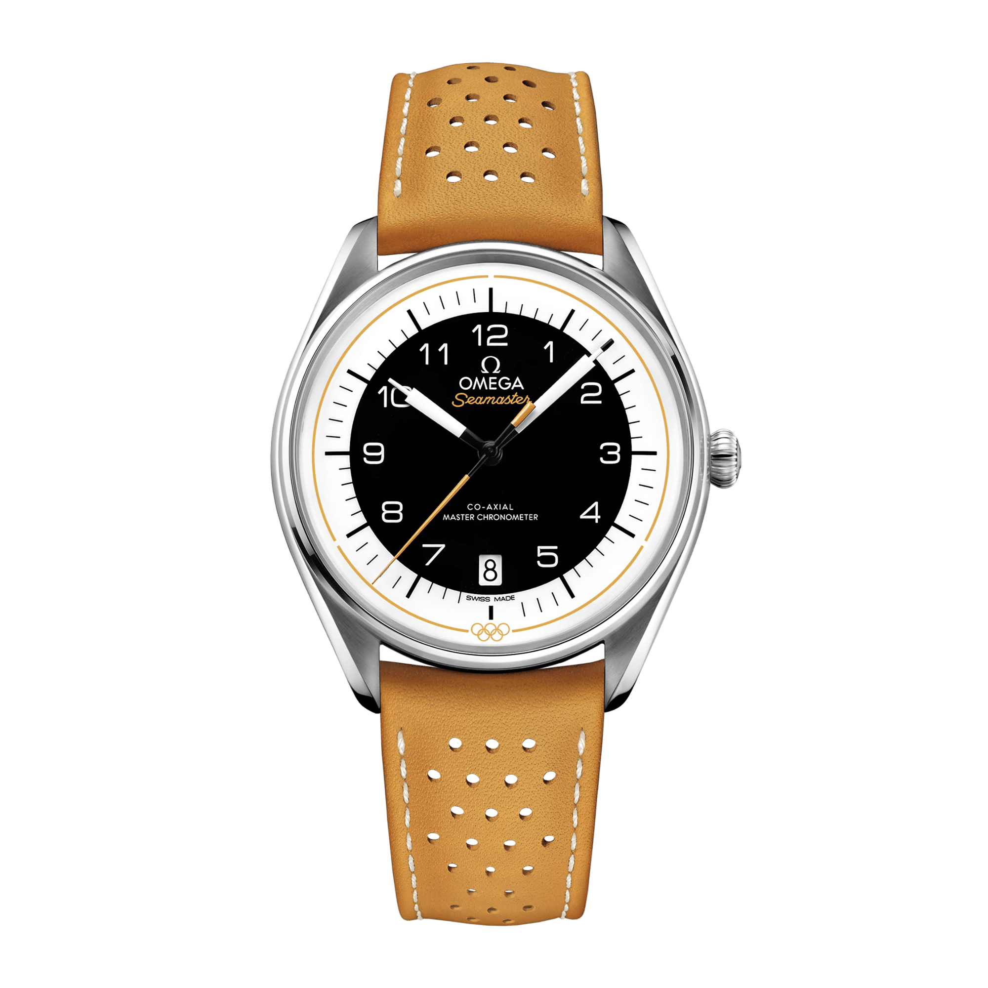 Image of Seamaster "Olympic Timekeeper" Steel Black Dial 39mm