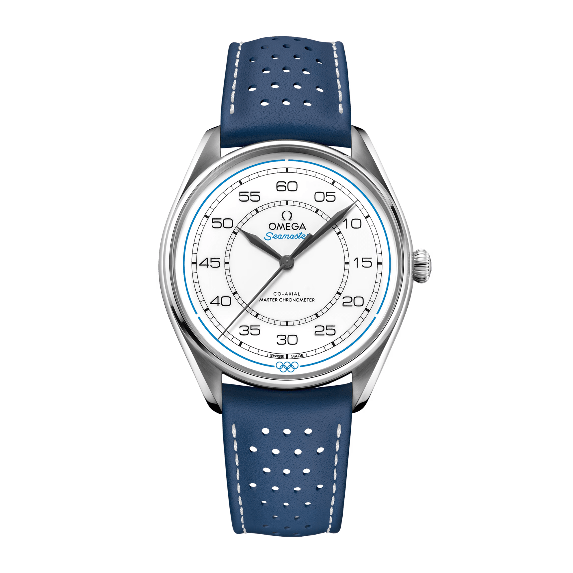 Image of Seamaster "Olympic Timekeeper" Steel White Dial 39mm