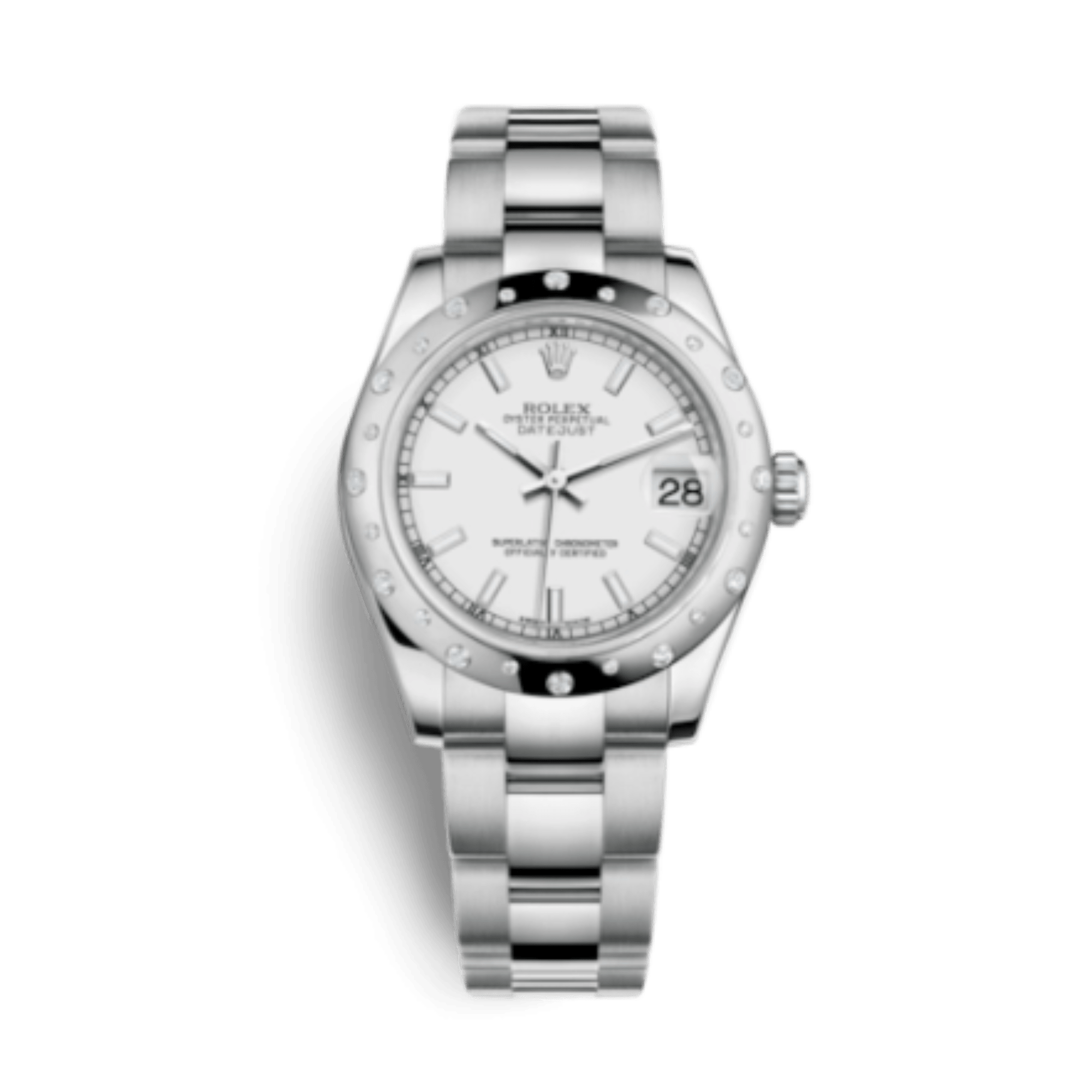 Image of Datejust Steel Dimaond White Dial 31mm