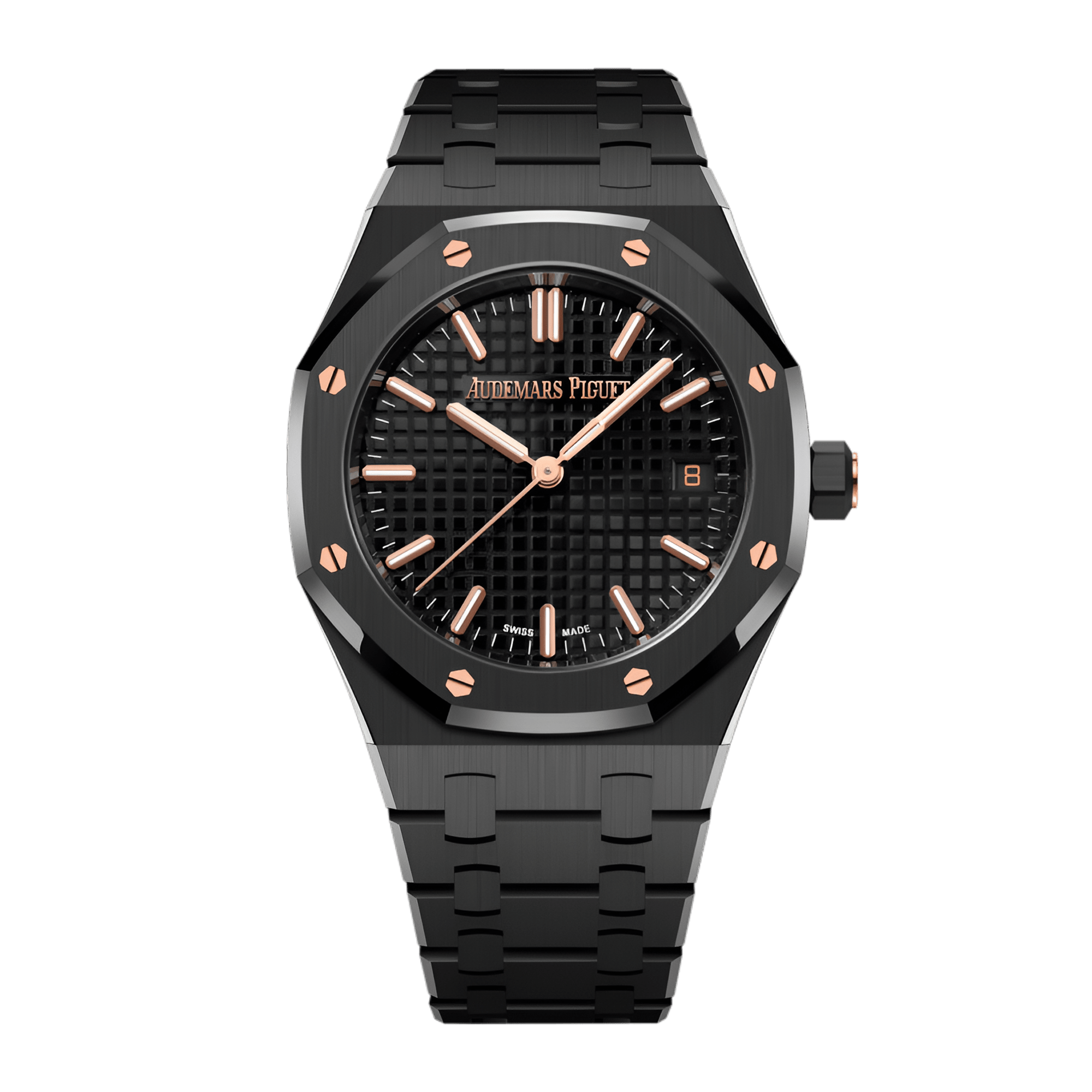 Photo of Royal Oak Selfwinding 34 Ceramic Black Dial