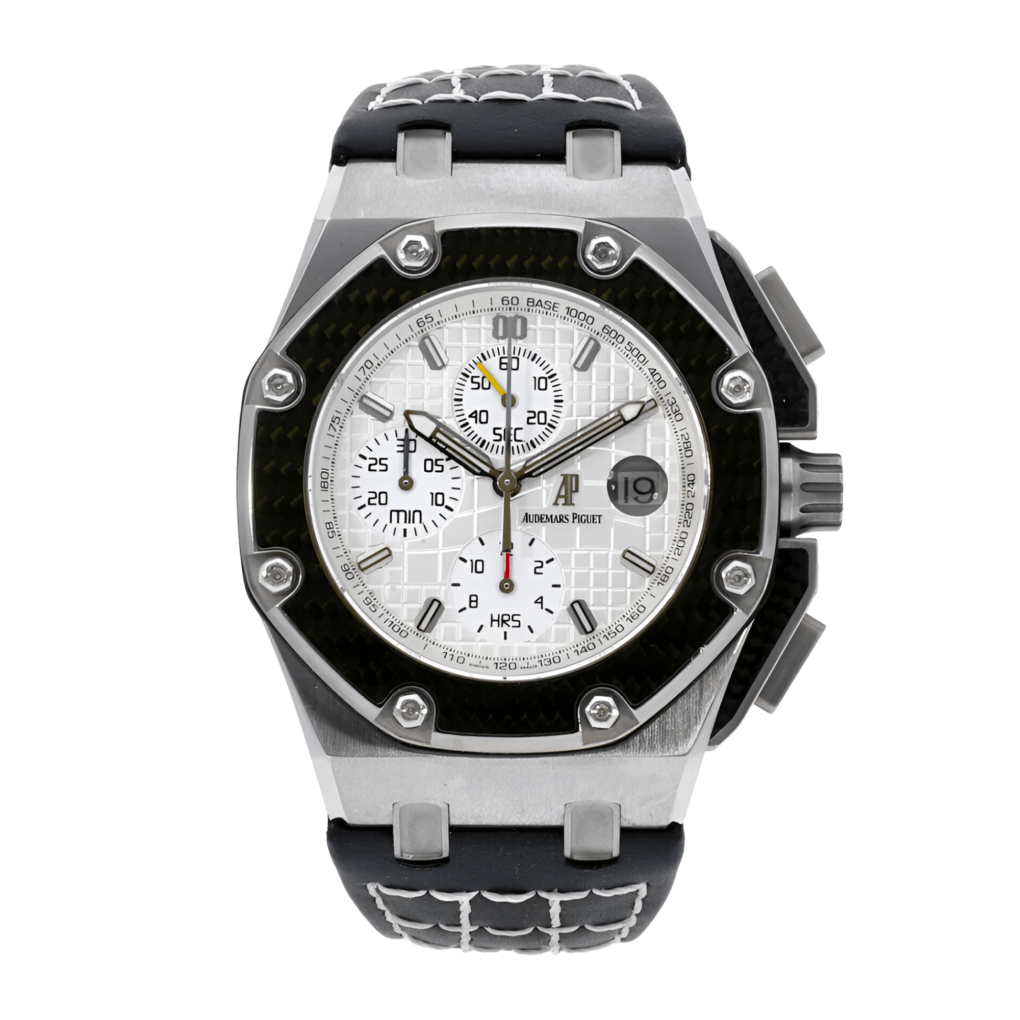 Image of Royal Oak Offshore "Juan Pablo Montoya" Titanium Silver Dial 42mm