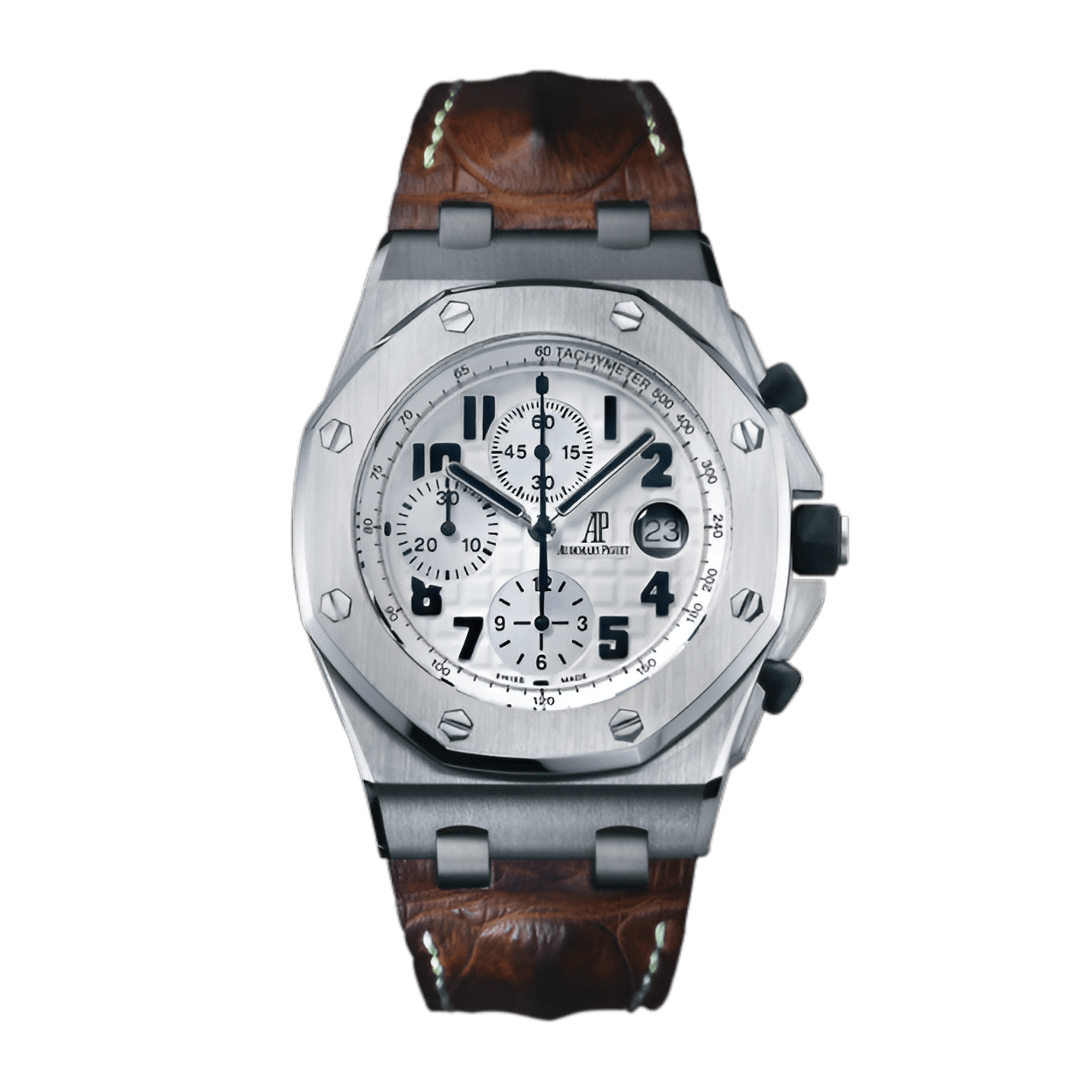 Image of Royal Oak Offshore "Safari" Steel Silver Dial 42mm