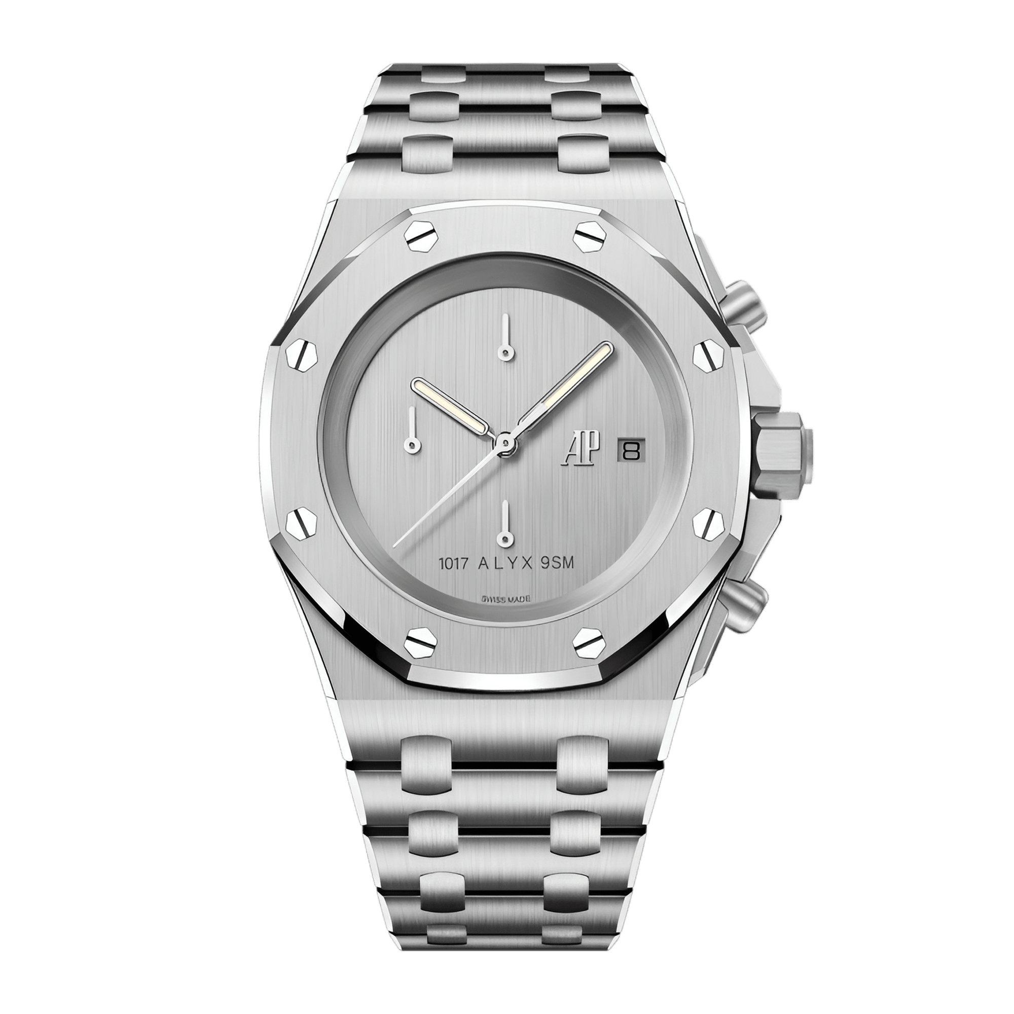 Image of Royal Oak Offshore "1017 ALYX 9SM" White Gold 42mm