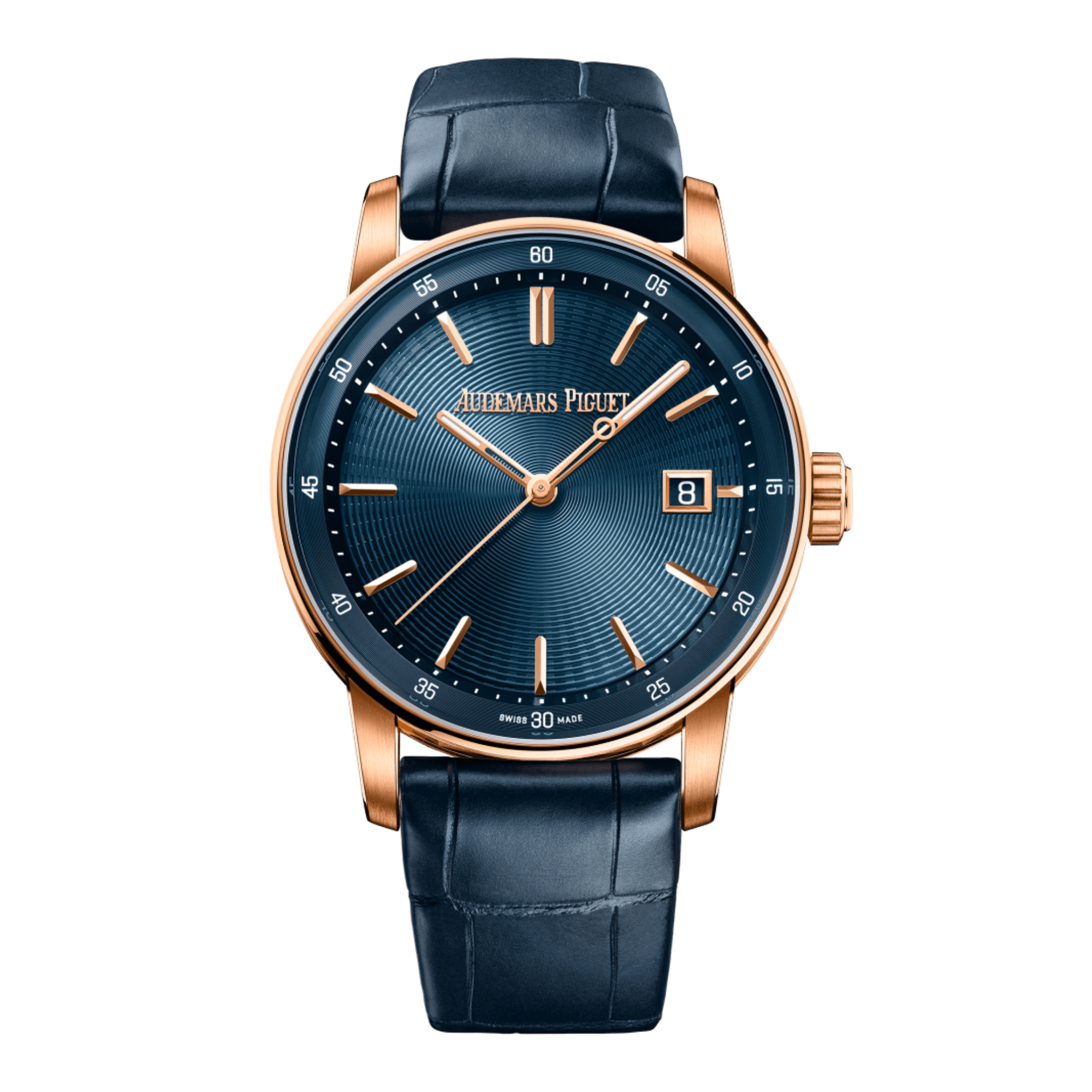 Image of Code 11.59 Rose Gold Blue Dial 41mm