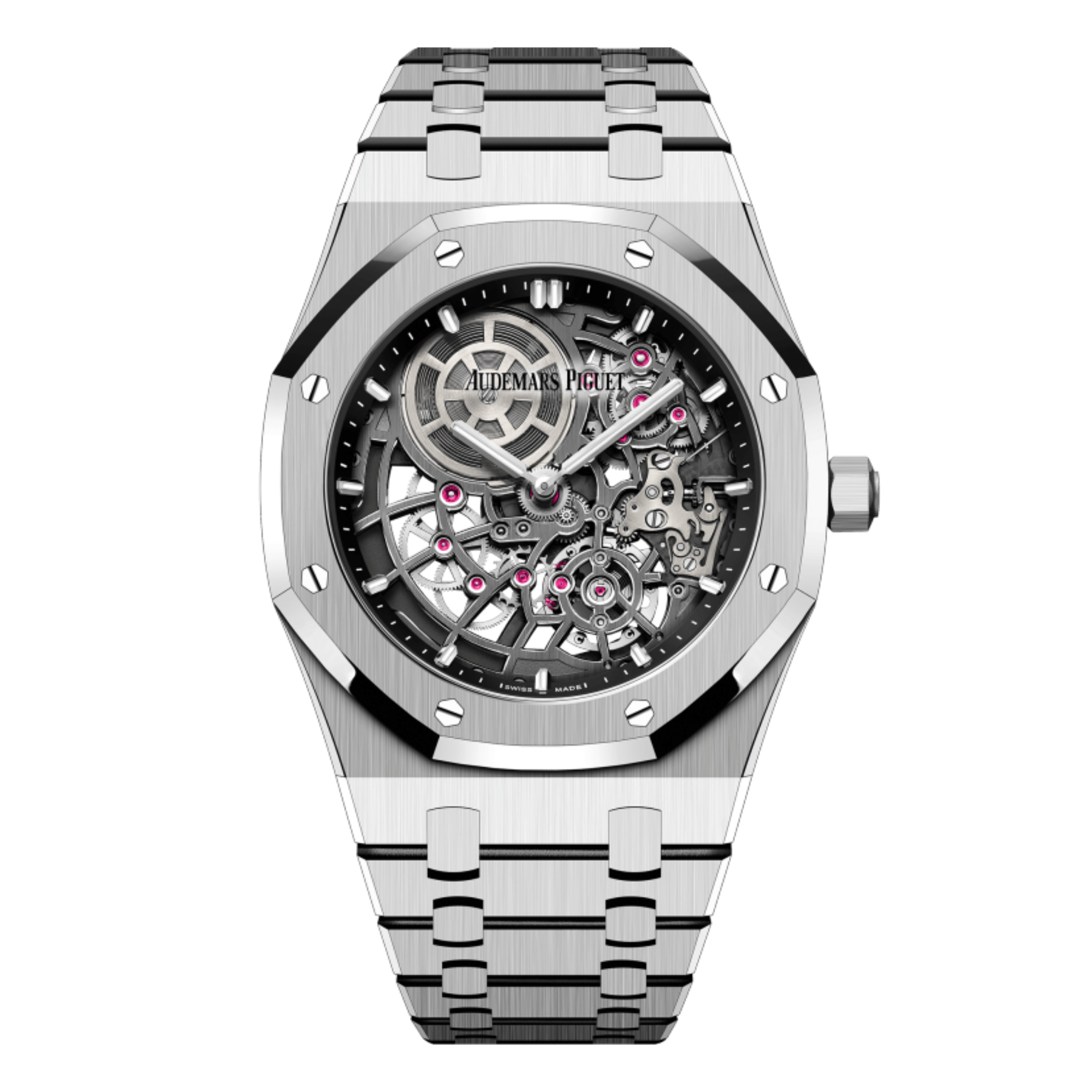 Photo of Royal Oak "Jumbo" Extra Thin Openworked White Gold 39mm