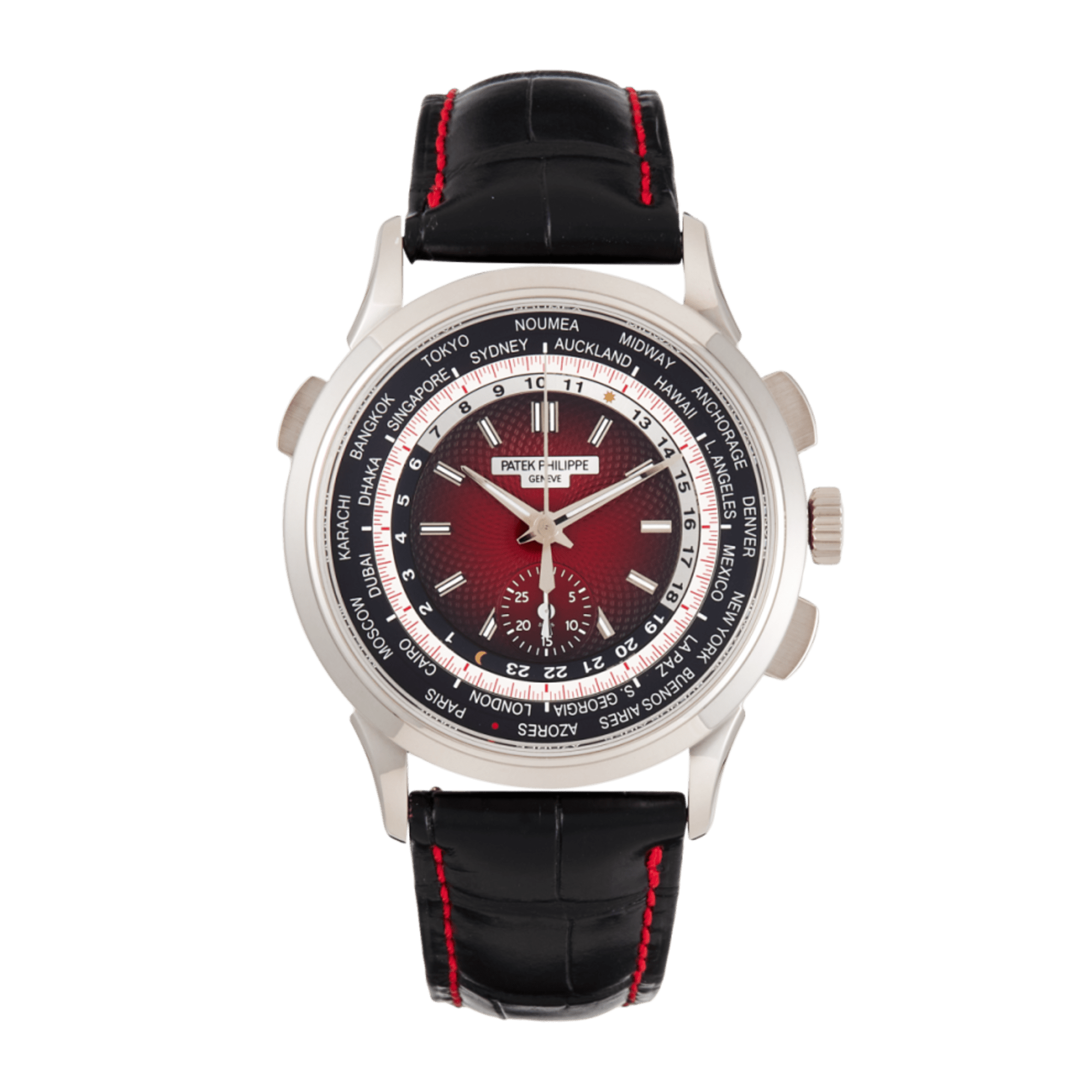 Photo of World Time Chronograph White Gold Singapore Edition