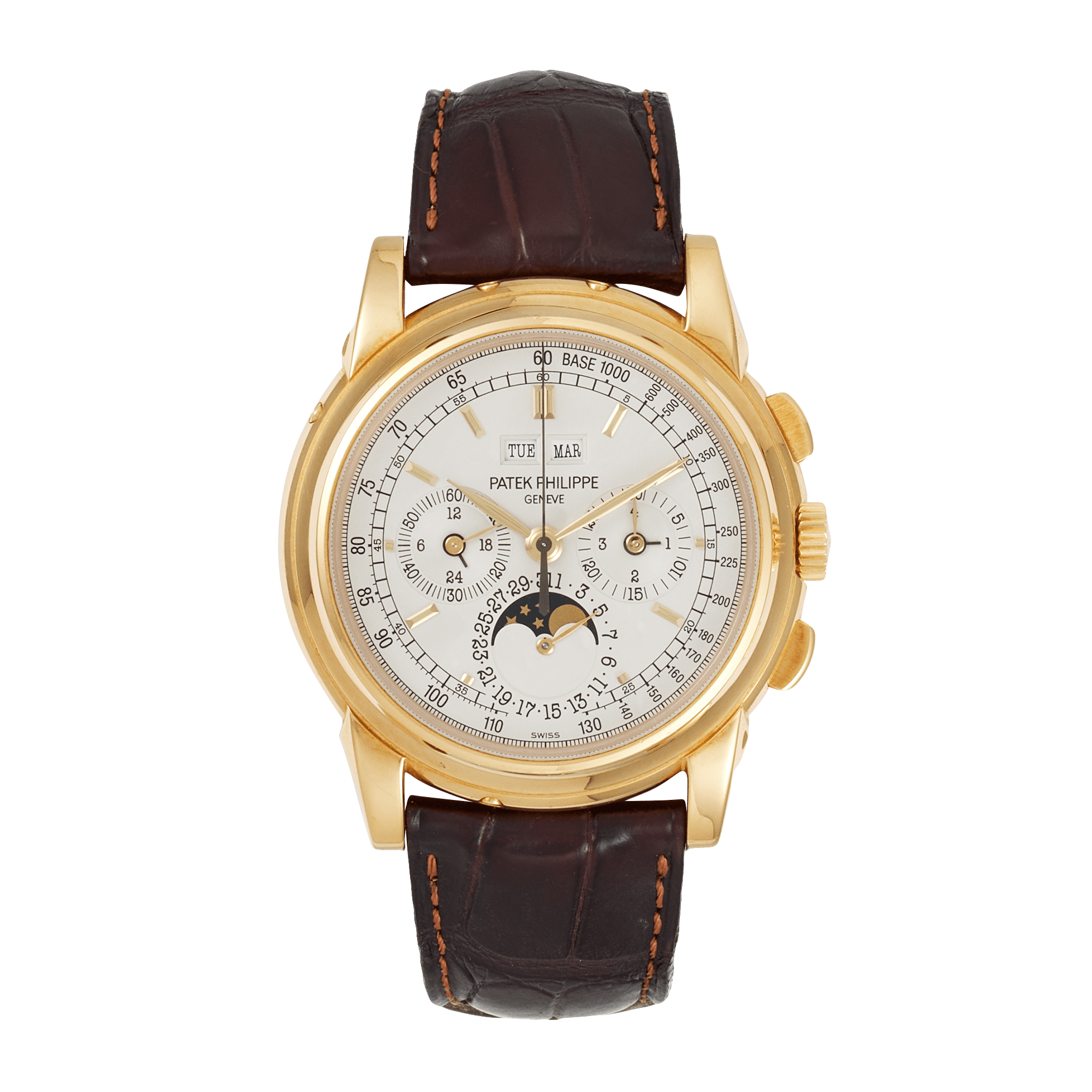 Photo of Grand Complications Perpetual Calendar Chronograph Yellow Gold White Dial