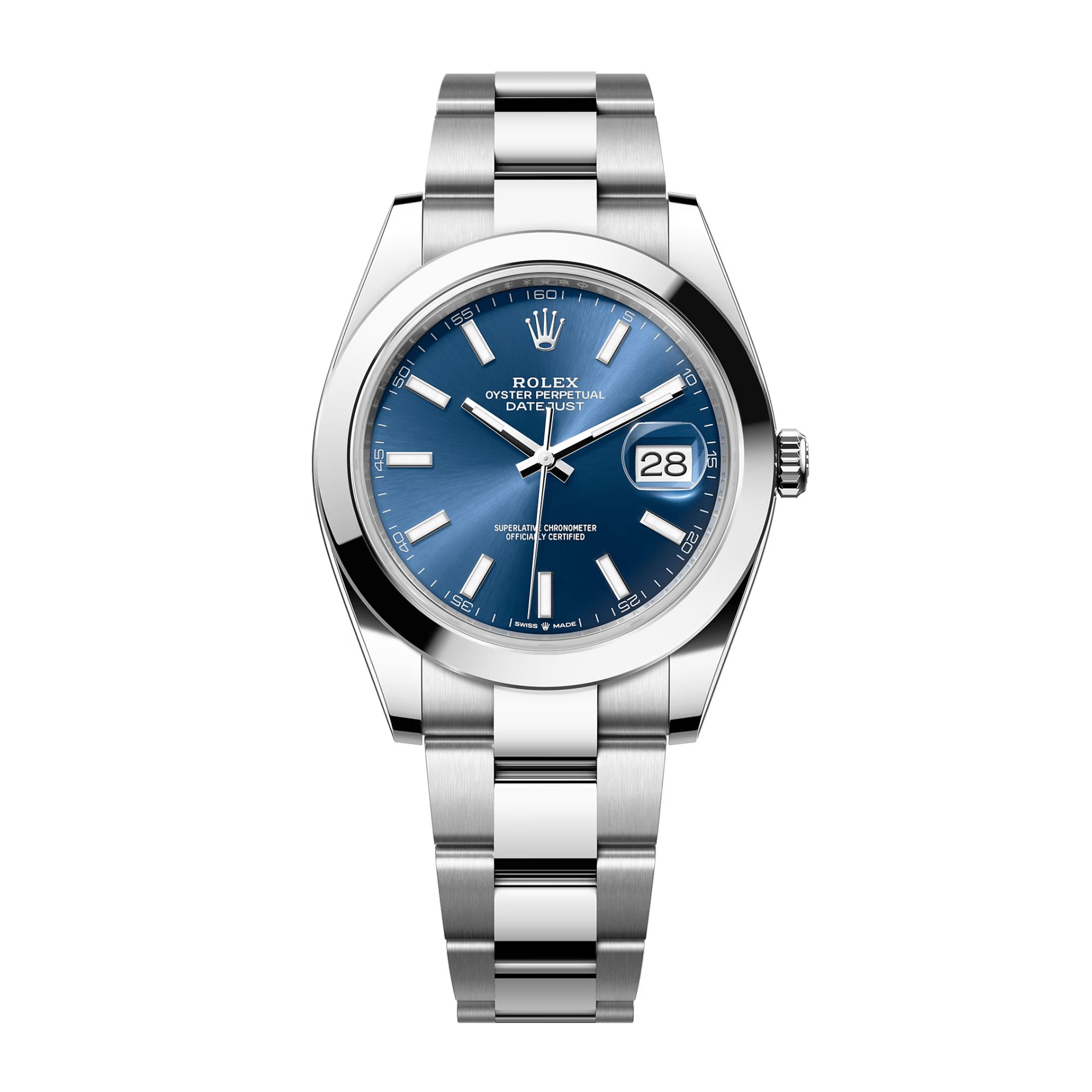 Image of Datejust Steel Blue Dial 41mm