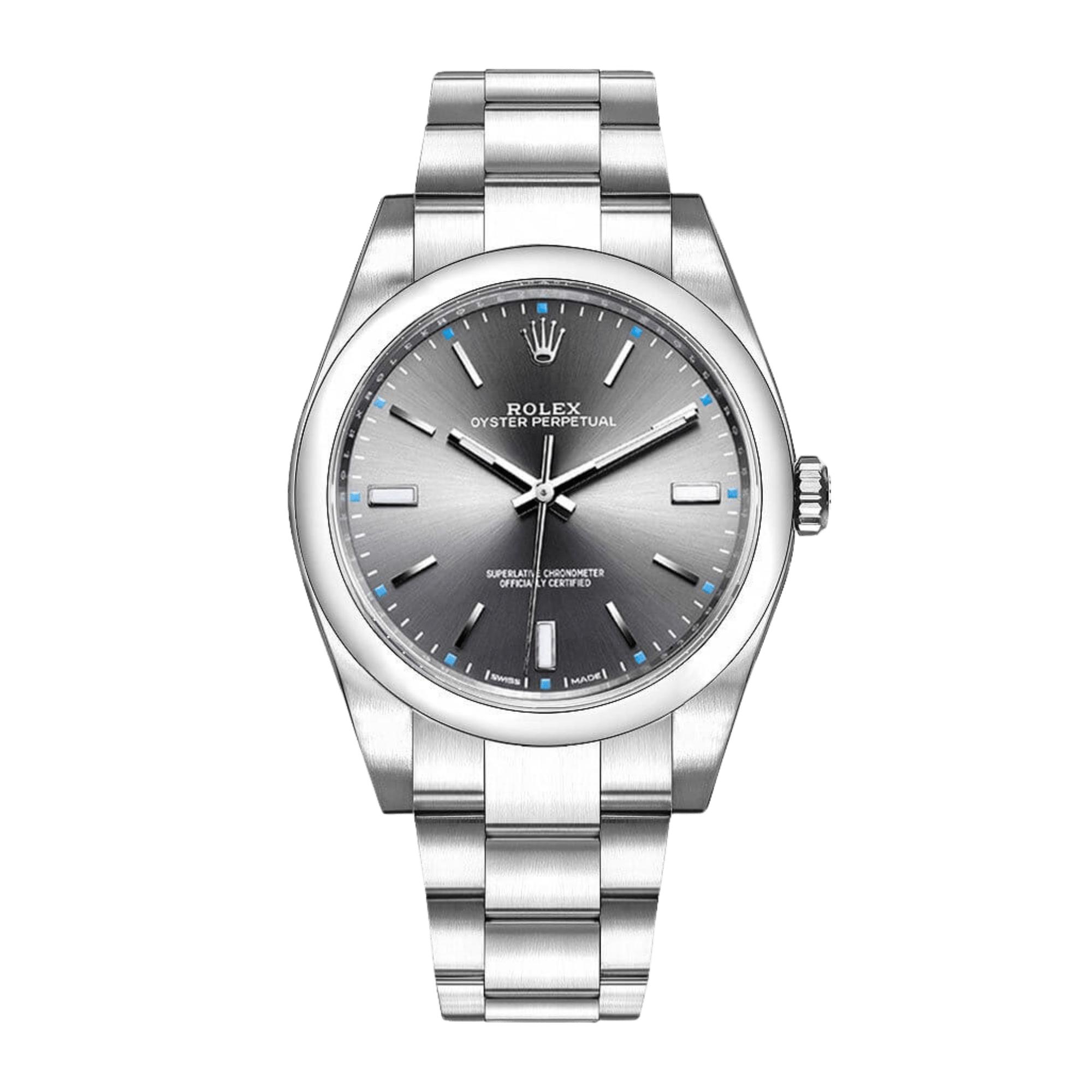 Image of Oyster Perpetual Steel Grey Dial 39mm