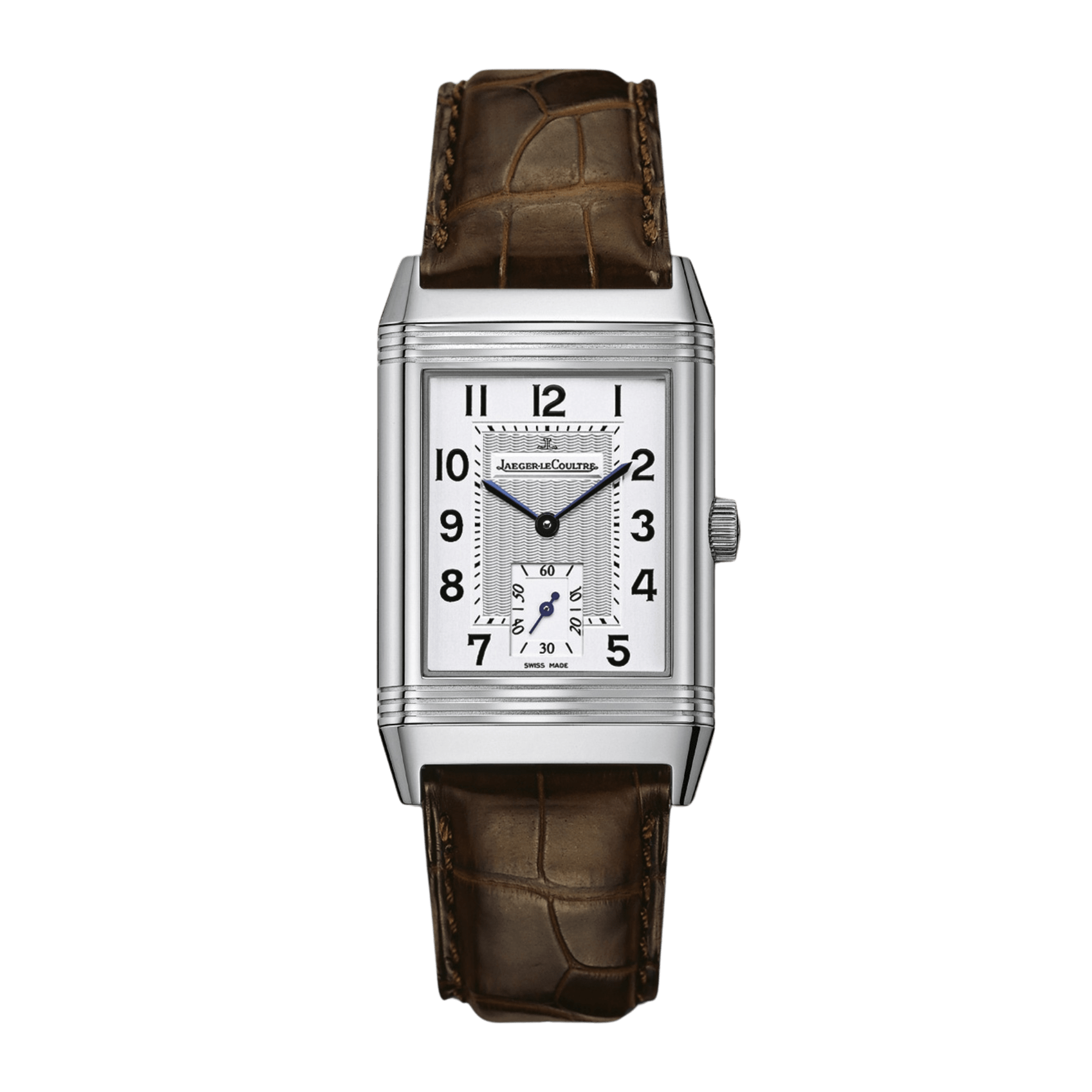 Image of Reverso Grande Taille Steel Silver Dial 26mm