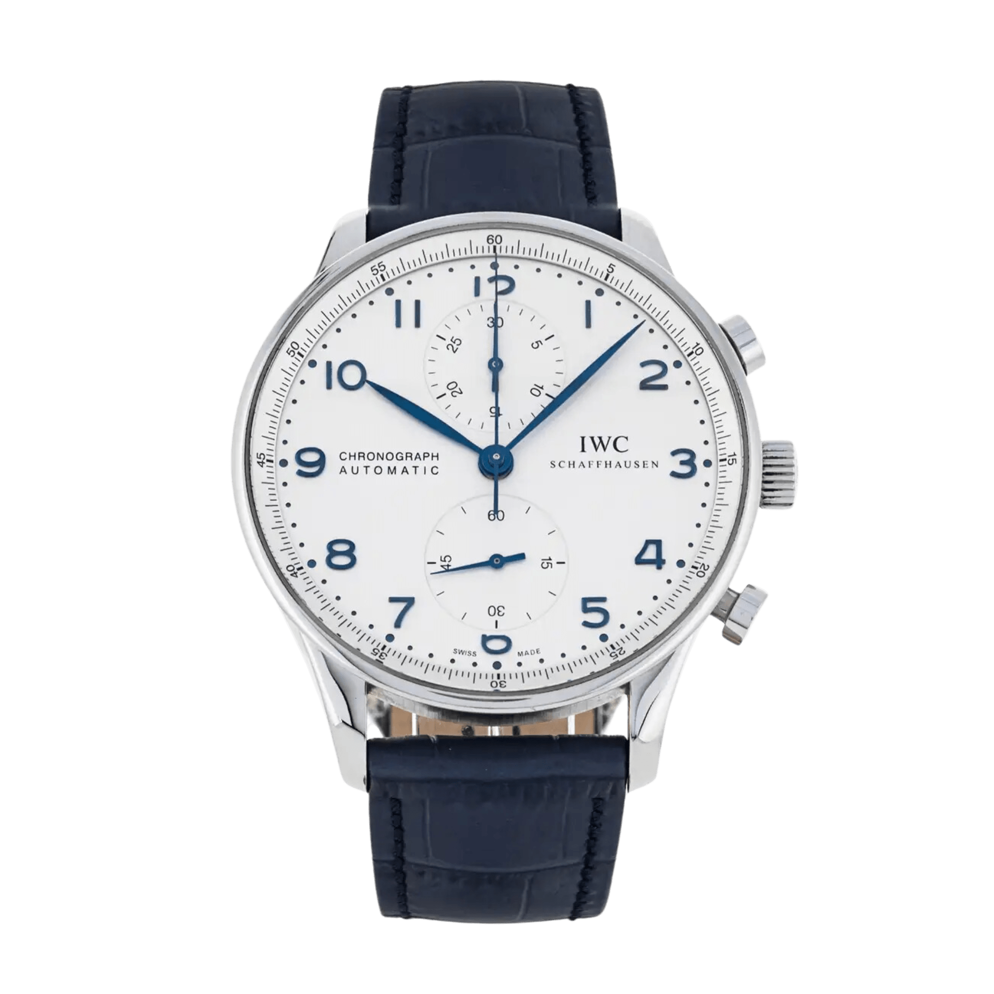 Photo of Portugieser 40 Chronograph Stainless Steel Silver Dial