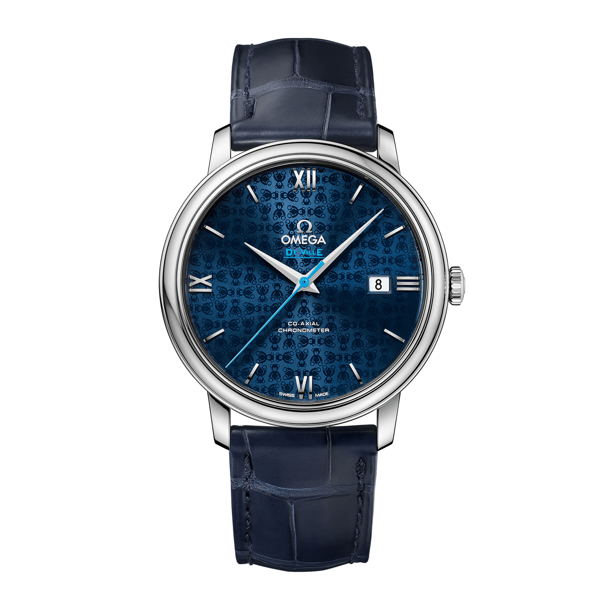 Image of De Ville Steel Blue Dial 39mm