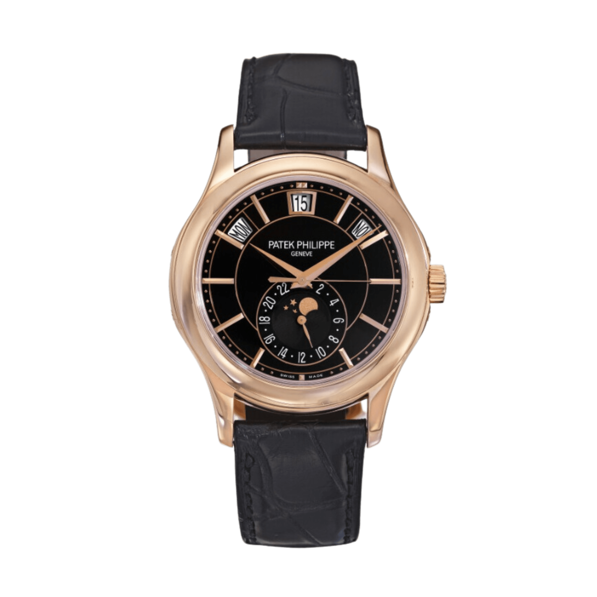 Image of Complications Annual Calendar Rose Gold Black Dial 40mm