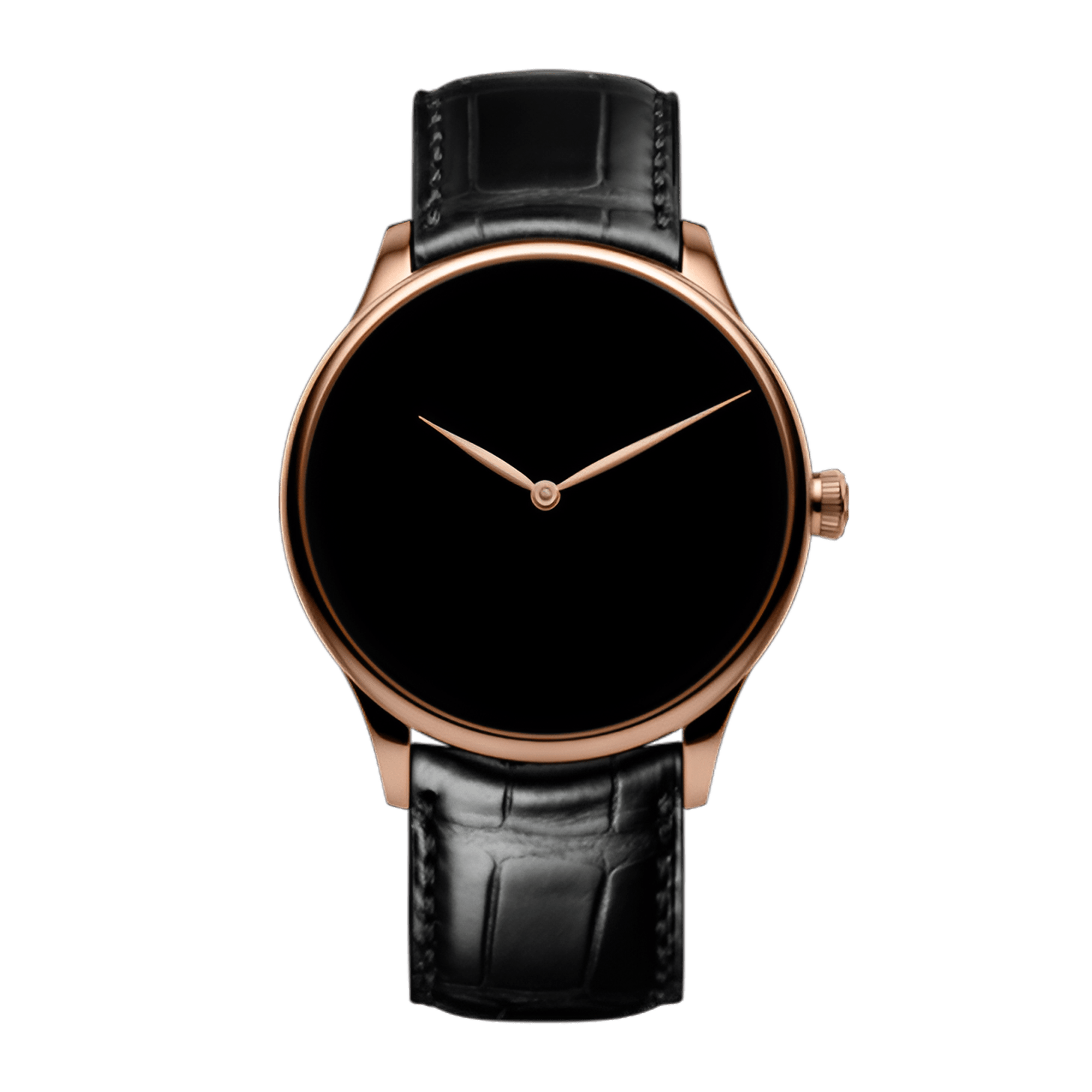 Image of Venturer White Gold Black Dial 39mm