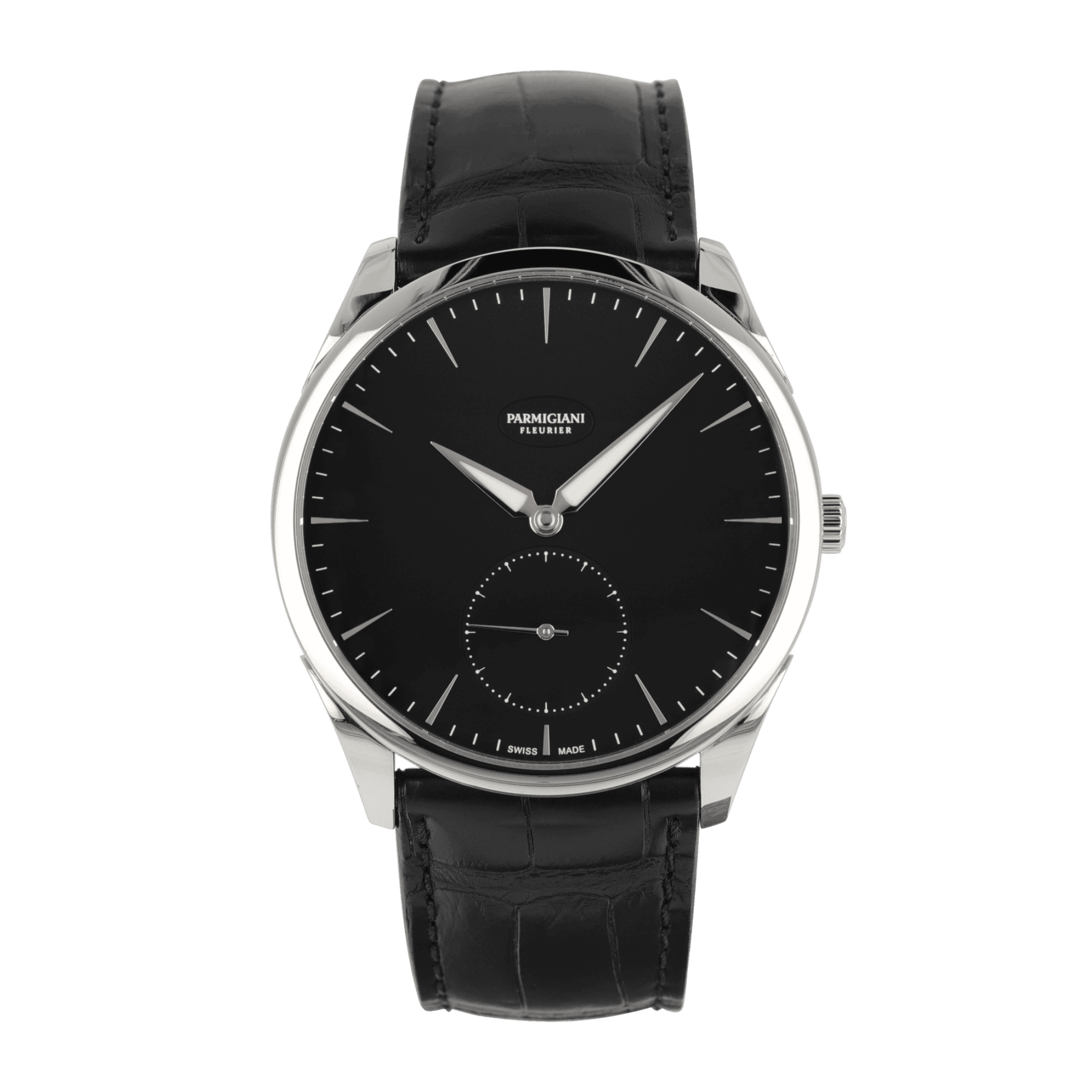 Image of Tonda 1950 Steel Black Dial 39mm