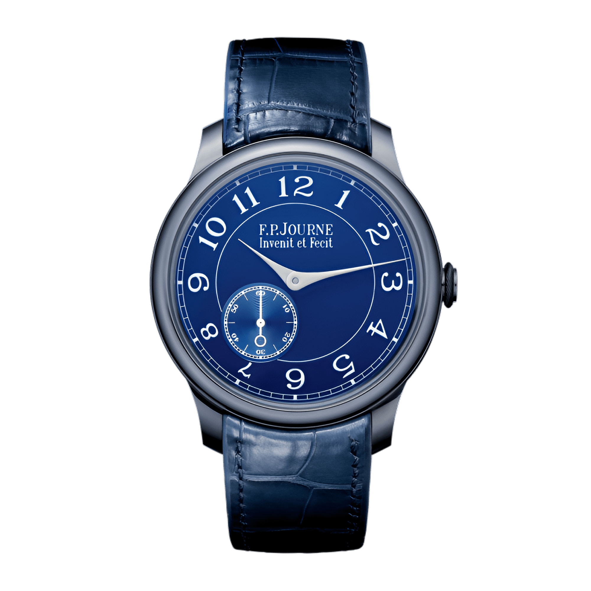 Image of Chronometre Chronomètre Bleu Tantalum Blue Dial 39mm