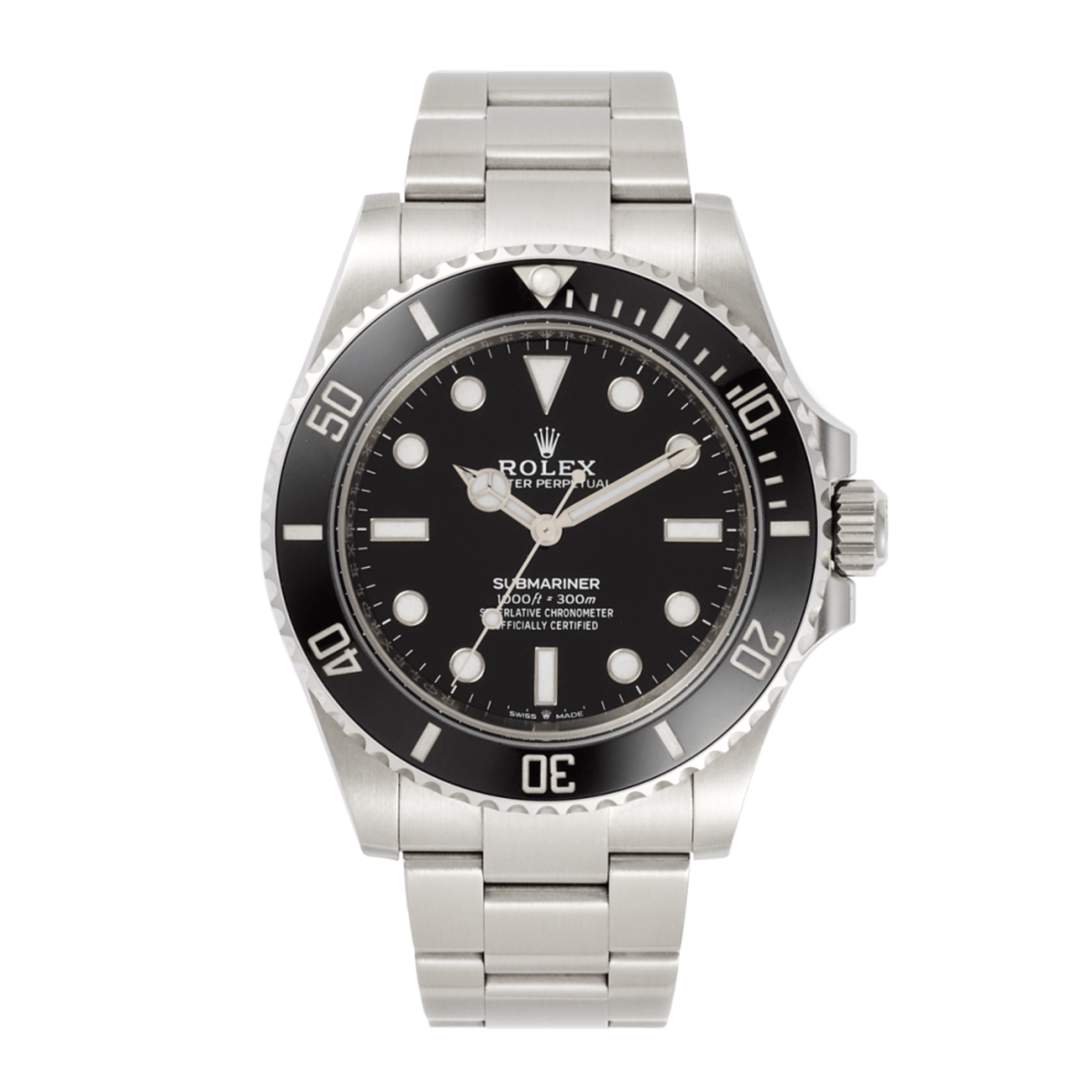 Photo of Submariner No-Date Stainless Steel Black Dial