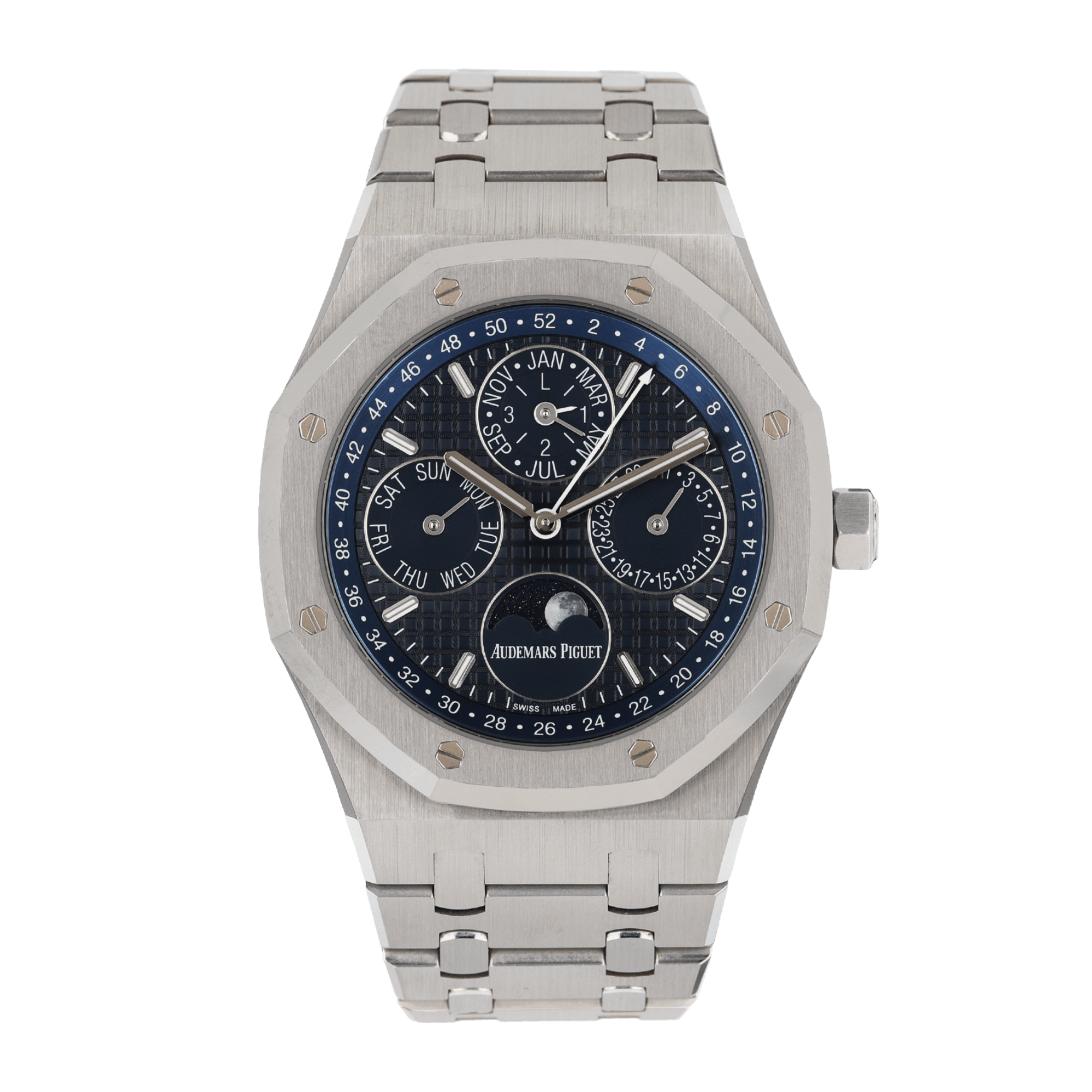 Image of Royal Oak Perpetual Calendar Steel Blue Dial 41mm