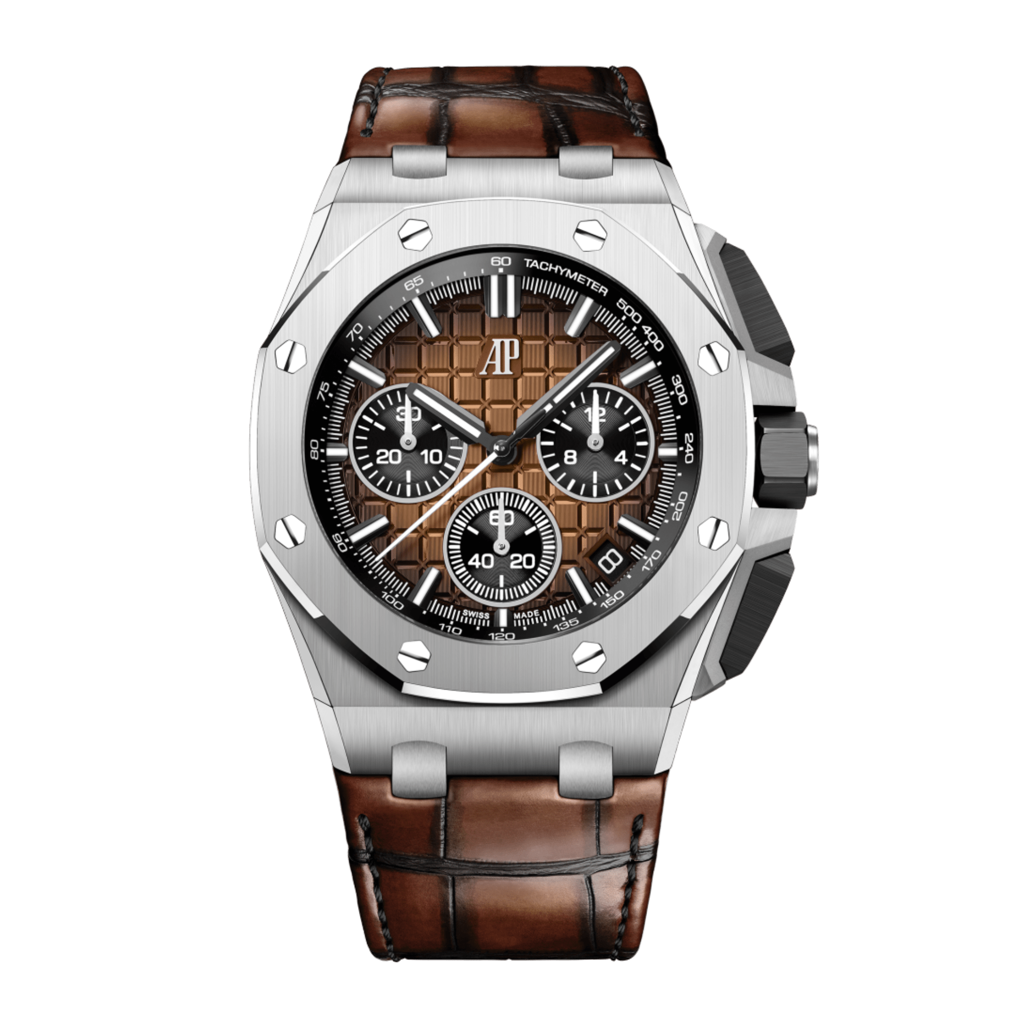 Image of Royal Oak Offshore Steel Brown Dial 43mm