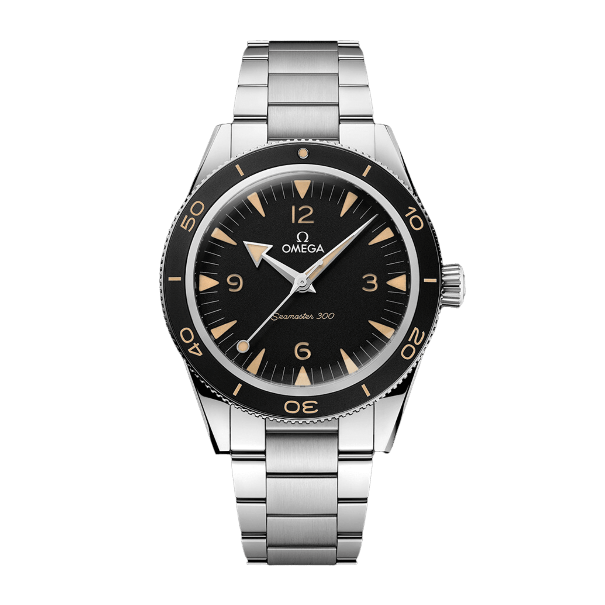 Image of Seamaster 300m Steel Black Dial 41mm