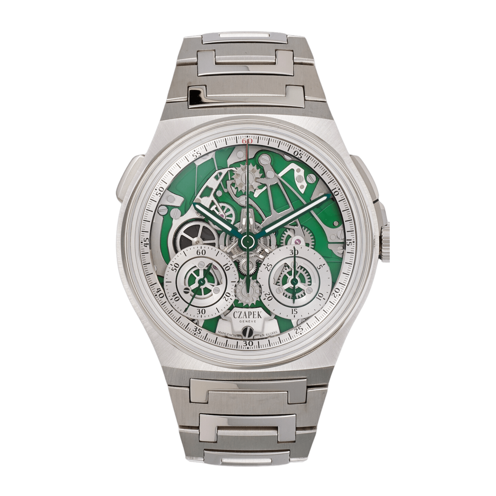 Photo of Antarctique Rattrapante Mystery Green Limited Edition