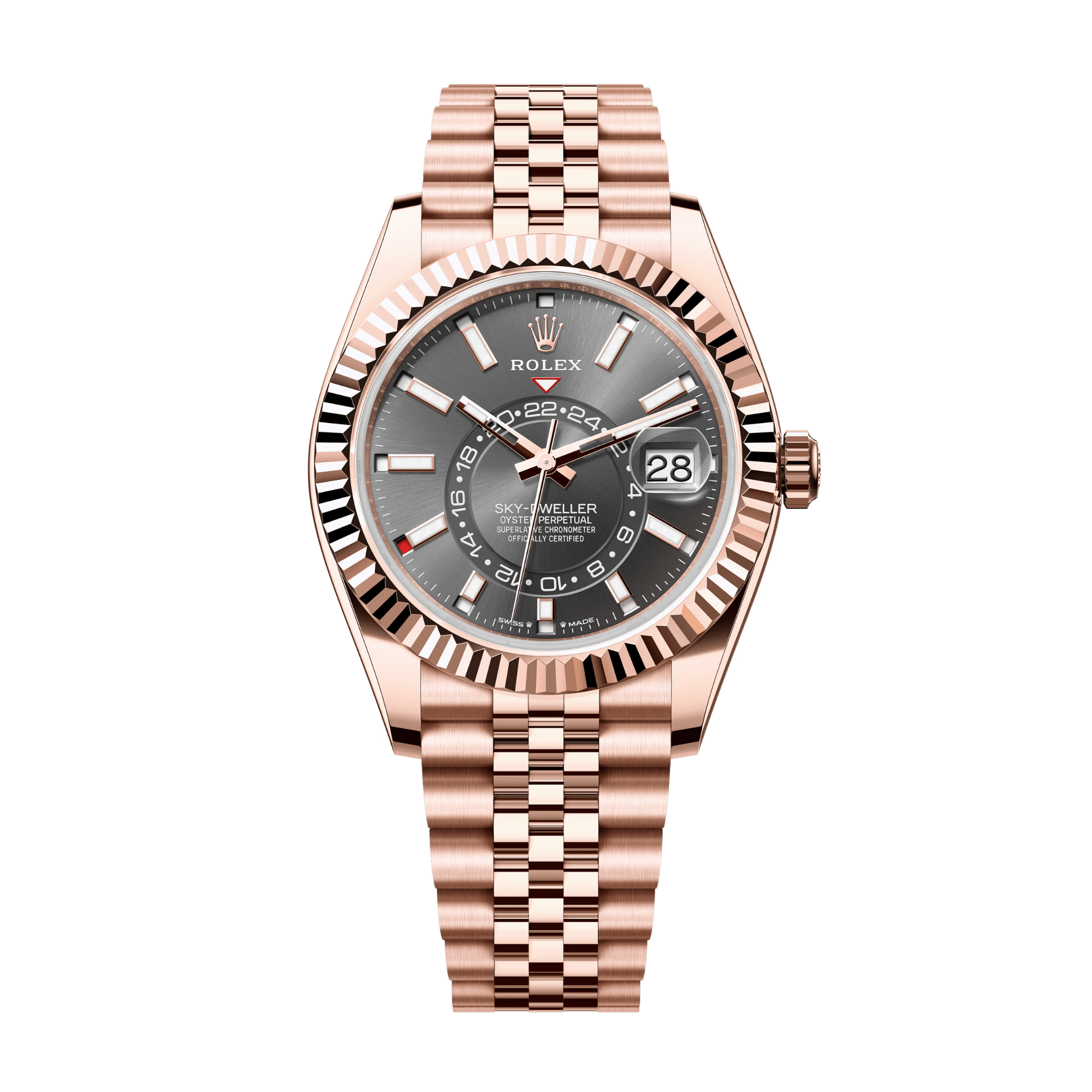 Photo of Sky-Dweller 42 Rose Gold Grey Dial