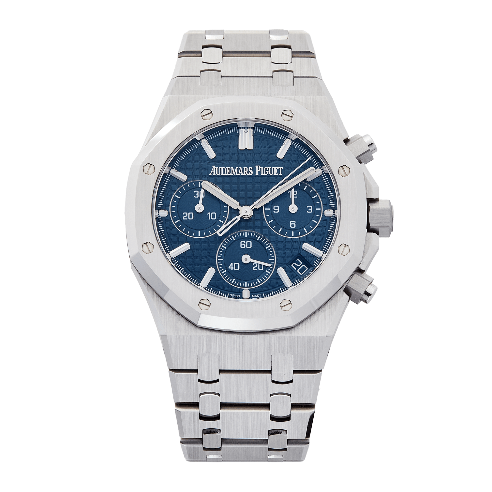 Photo of Royal Oak Chronograph Steel Blue Dial 41mm