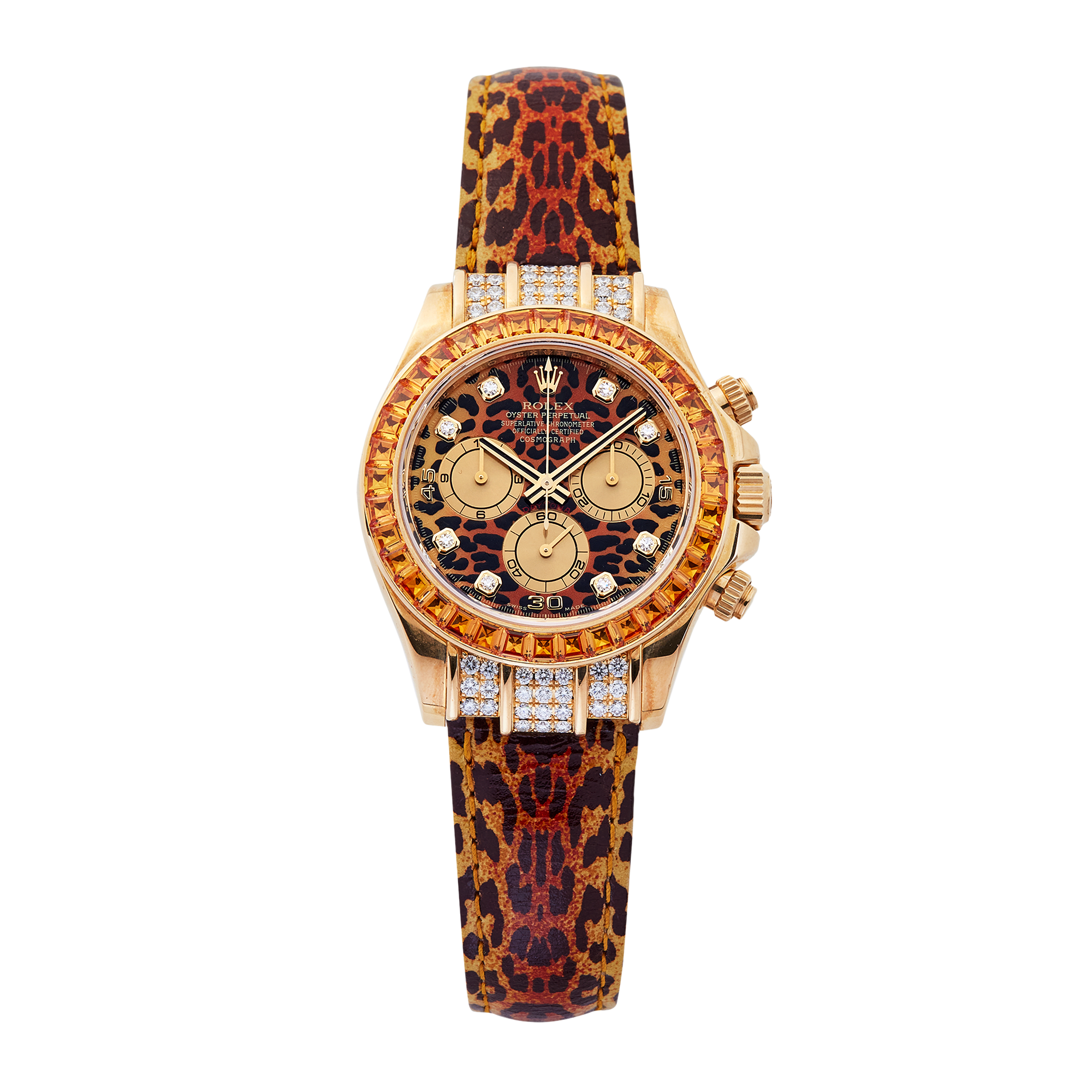 Image of Daytona Yellow Gold "Leopard" 40mm