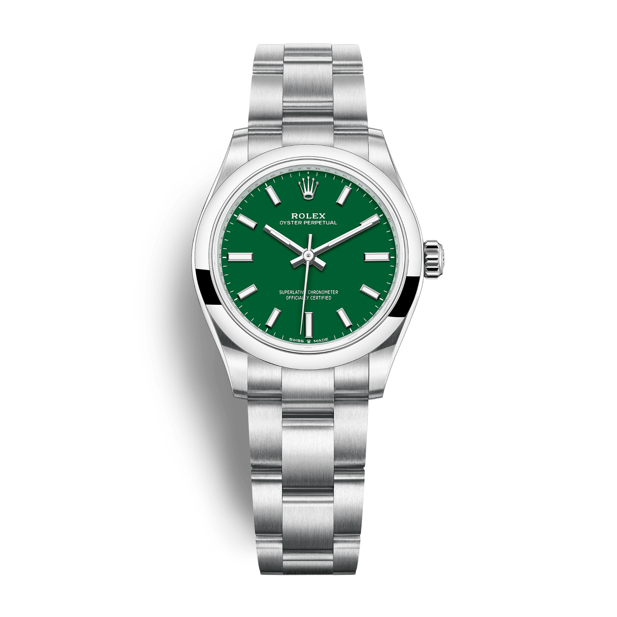 Image of Oyster Perpetual Steel Green Dial 31mm