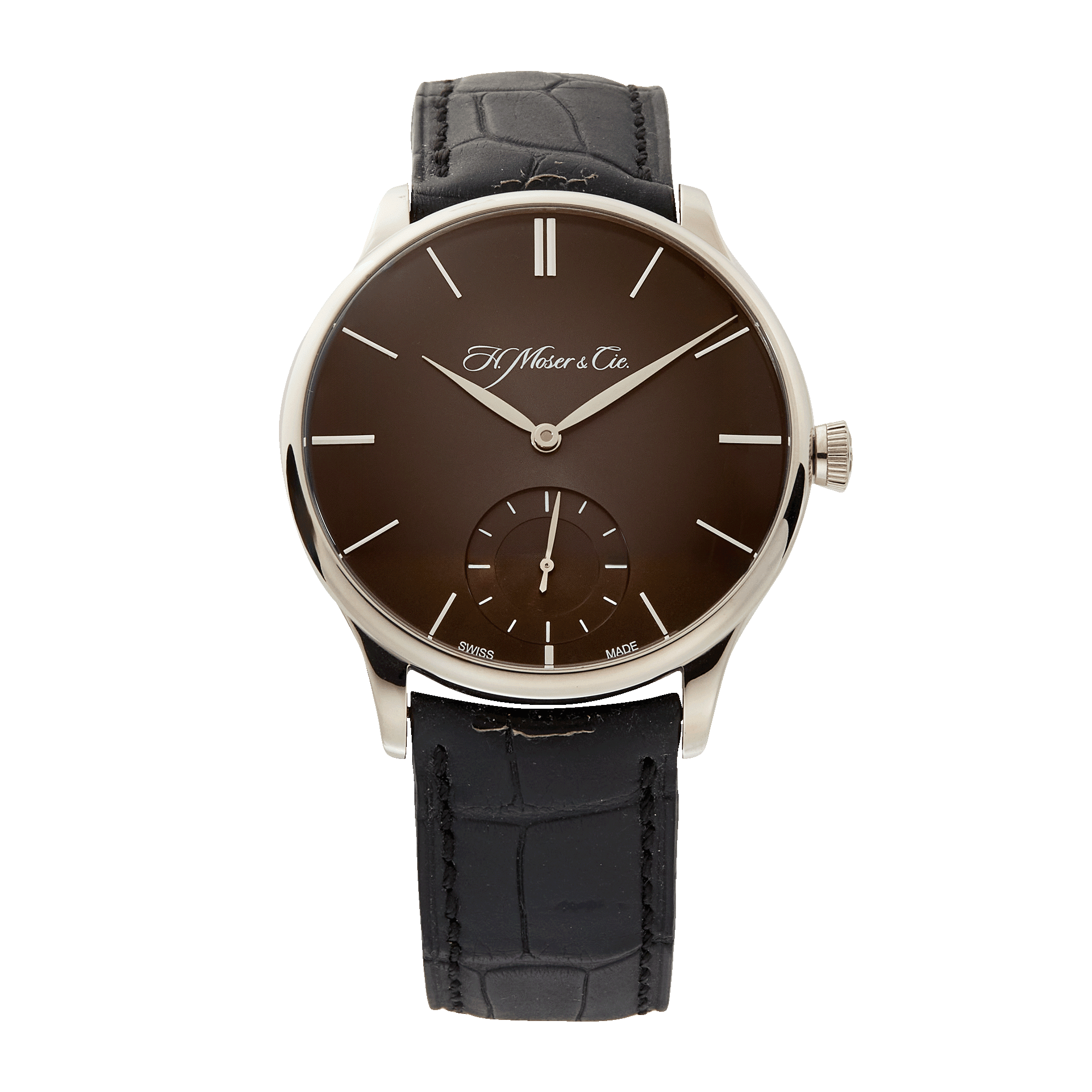 Image of Venturer Small Seconds White Gold Grey Dial 39mm