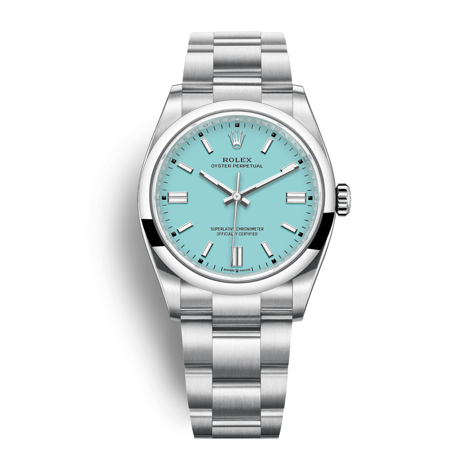 Photo of Oyster Perpetual 36 Stainless Steel Turquoise Dial