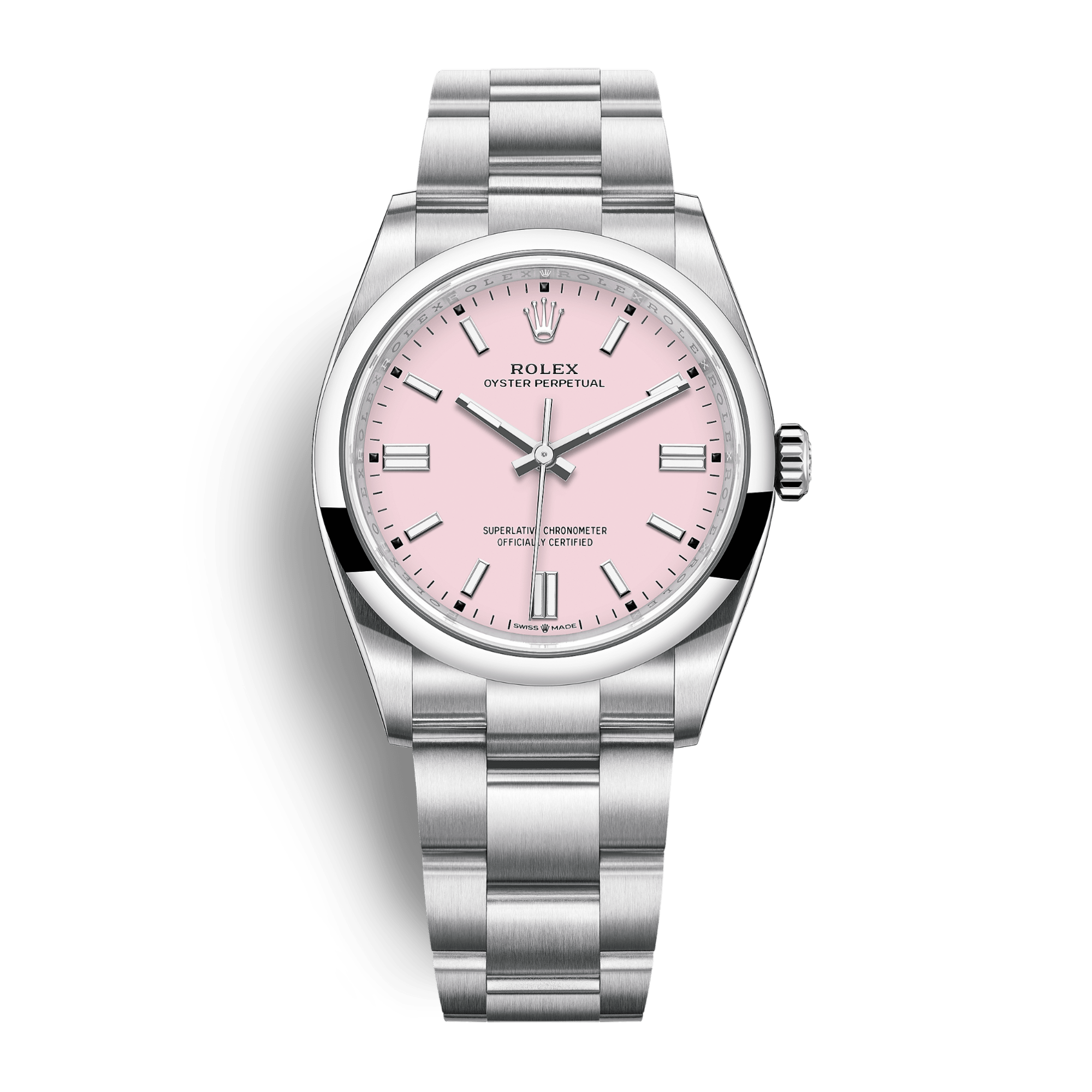 Image of Oyster Perpetual Steel Pink Dial 36mm