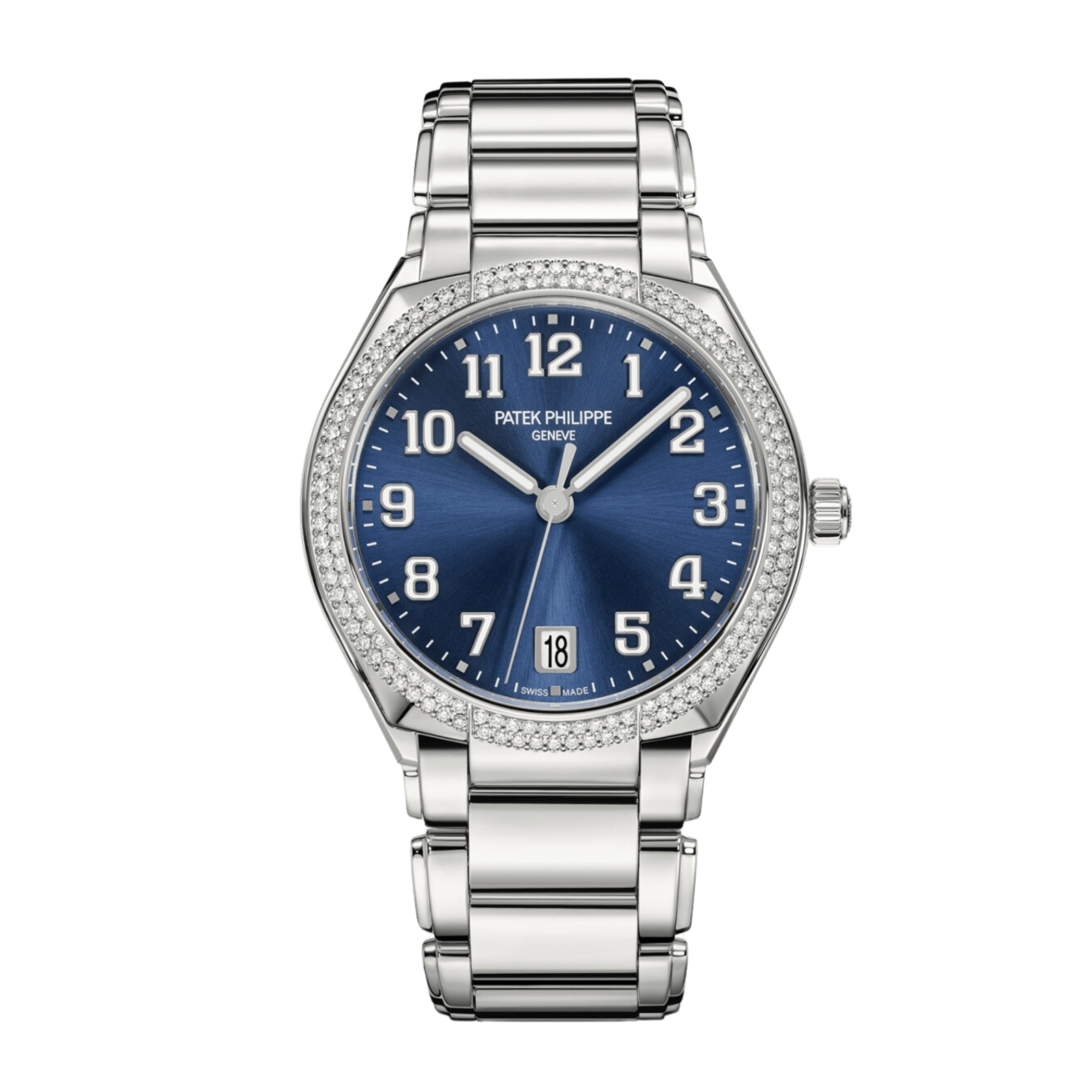Image of Twenty-4 Steel Diamond Blue Dial 36mm