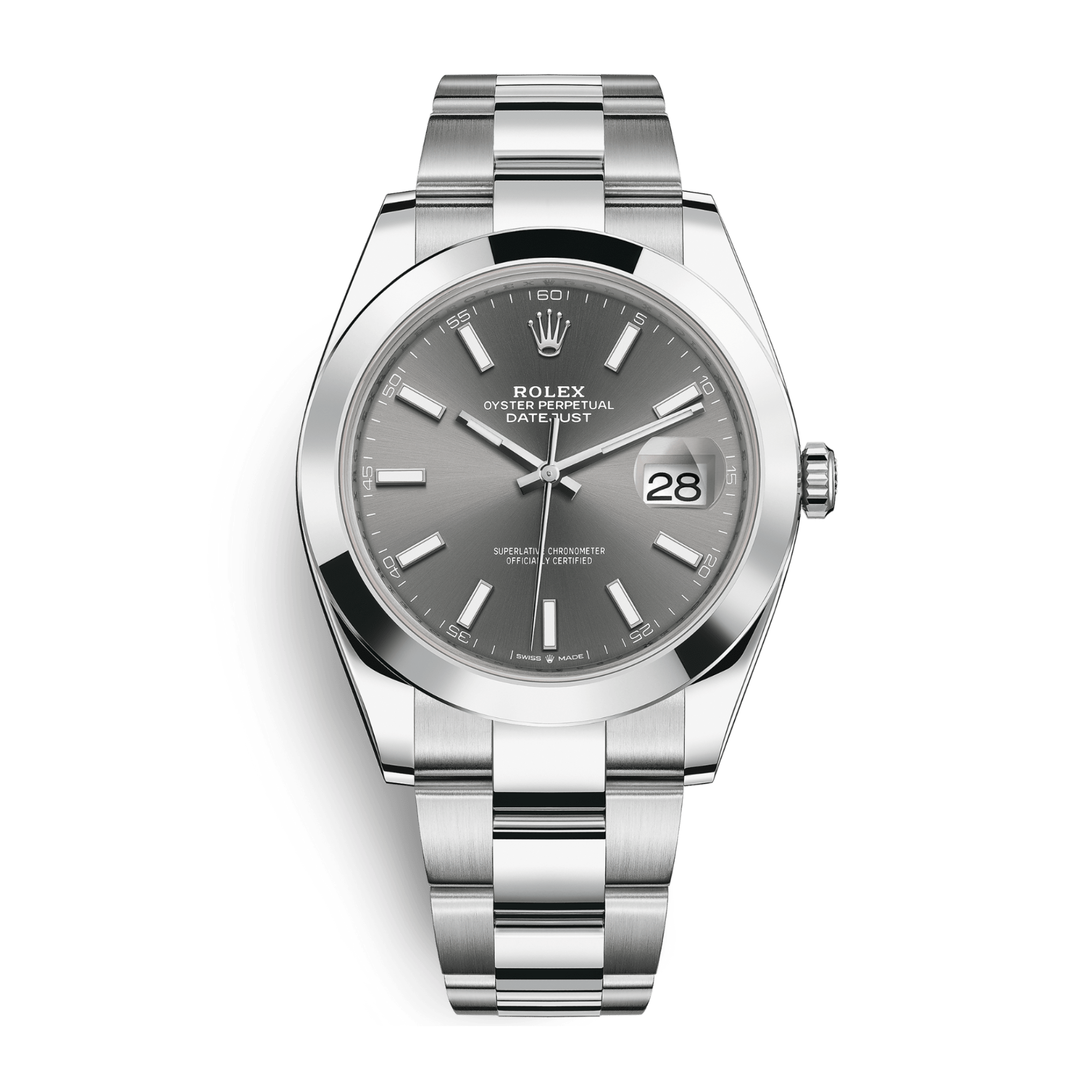 Image of Datejust Steel Grey Dial 41mm