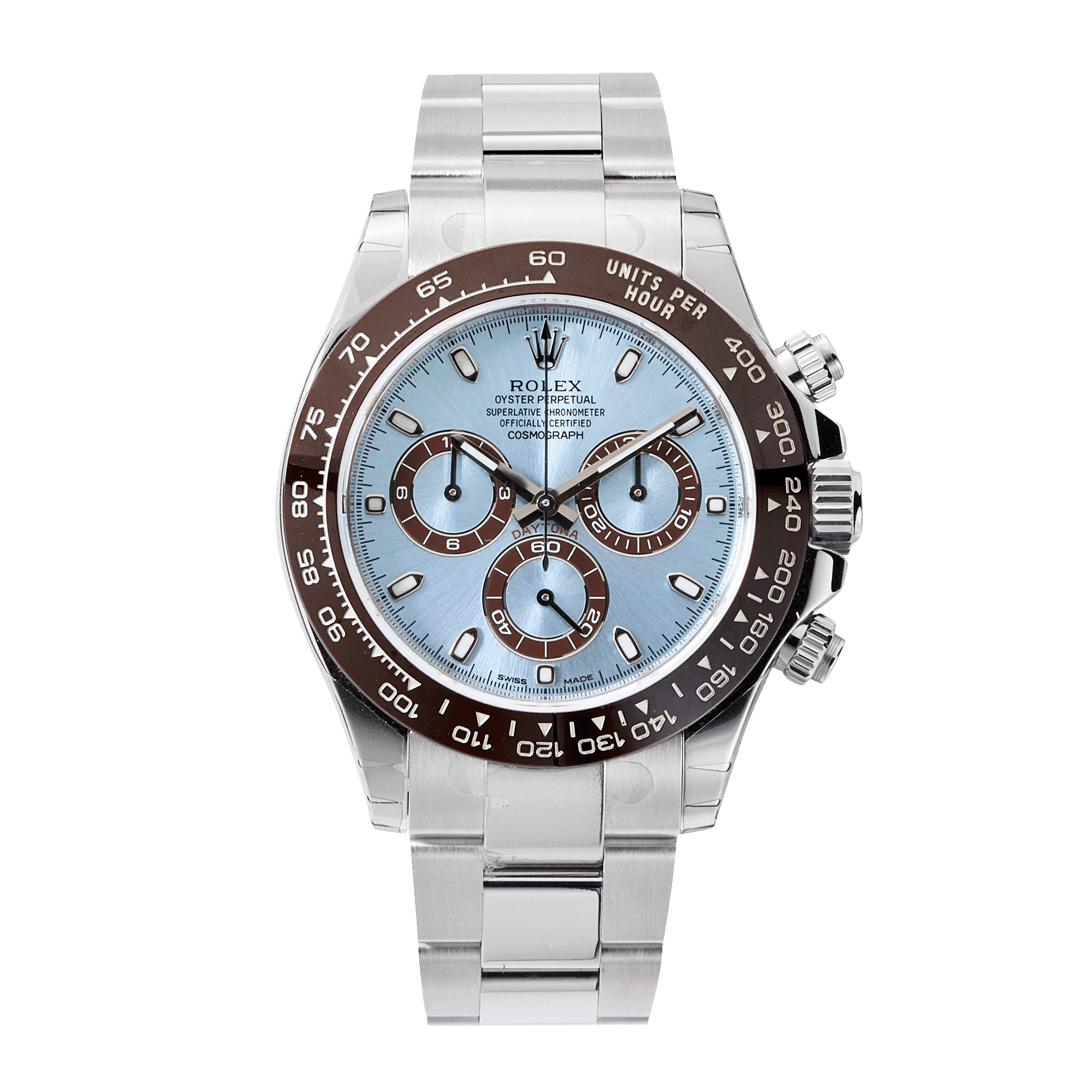 Image of Daytona Platinum Ice Blue Dial 40mm