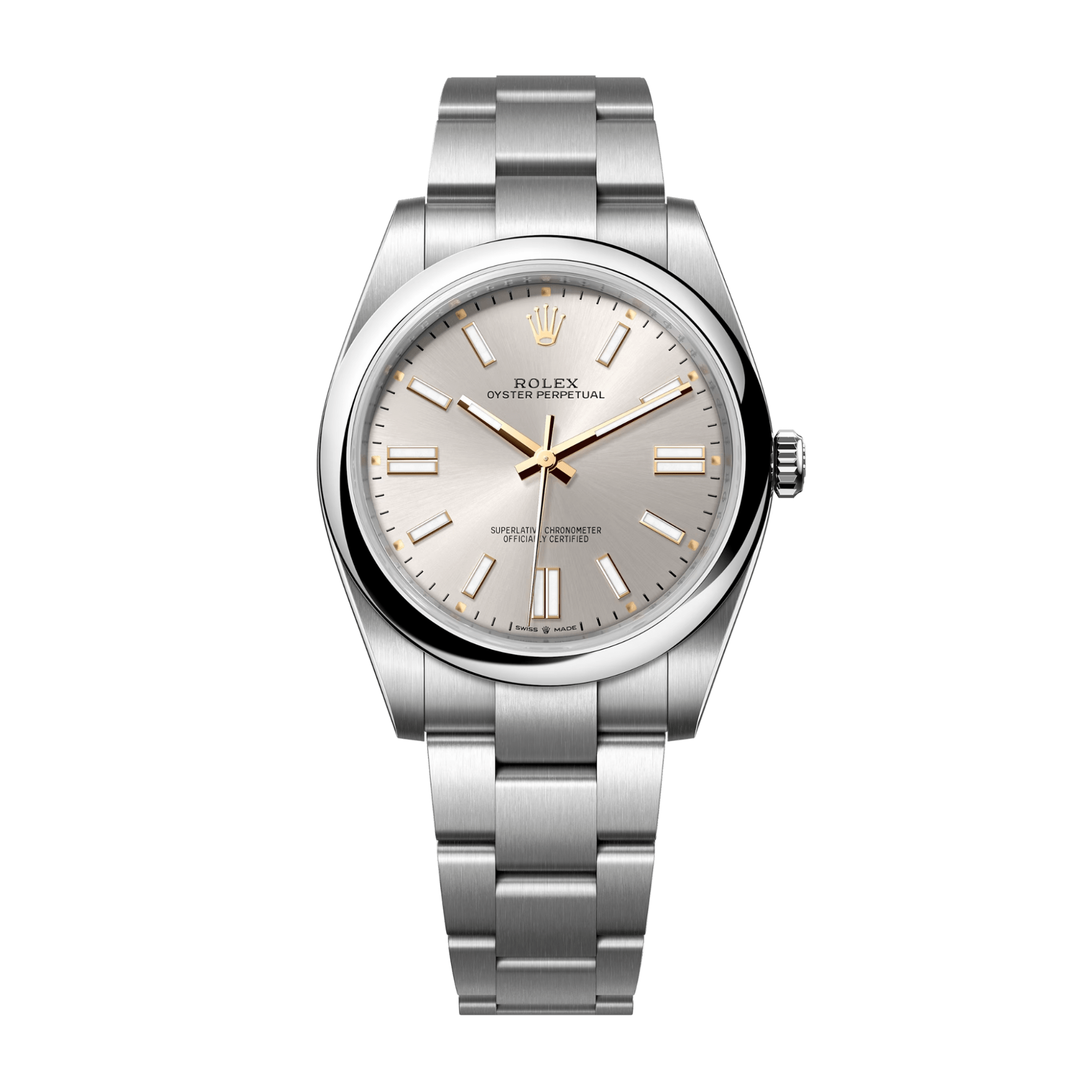 Image of Oyster Perpetual Steel Silver Dial 41mm