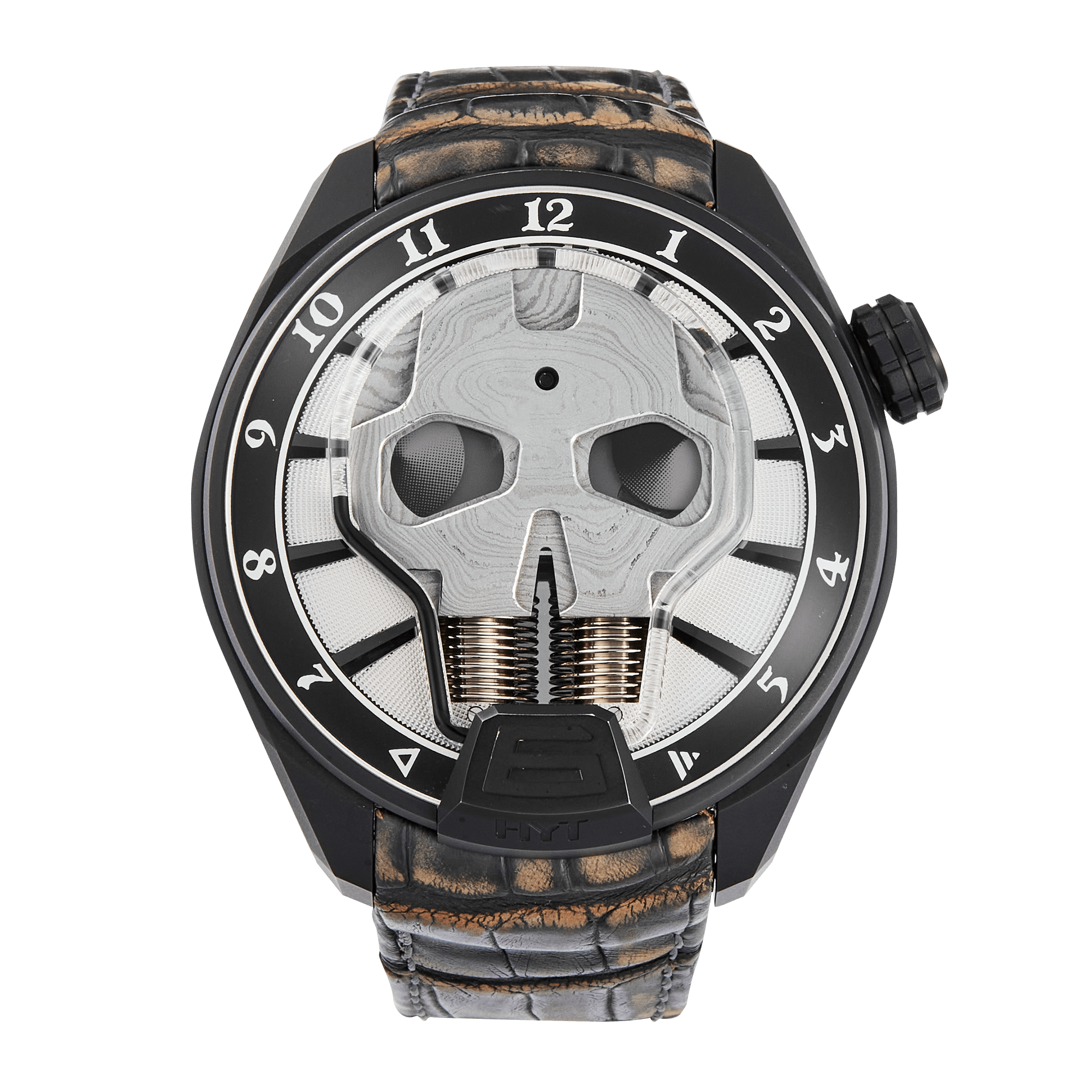 Image of Skull Bad Boy DLC-Coated Titanium