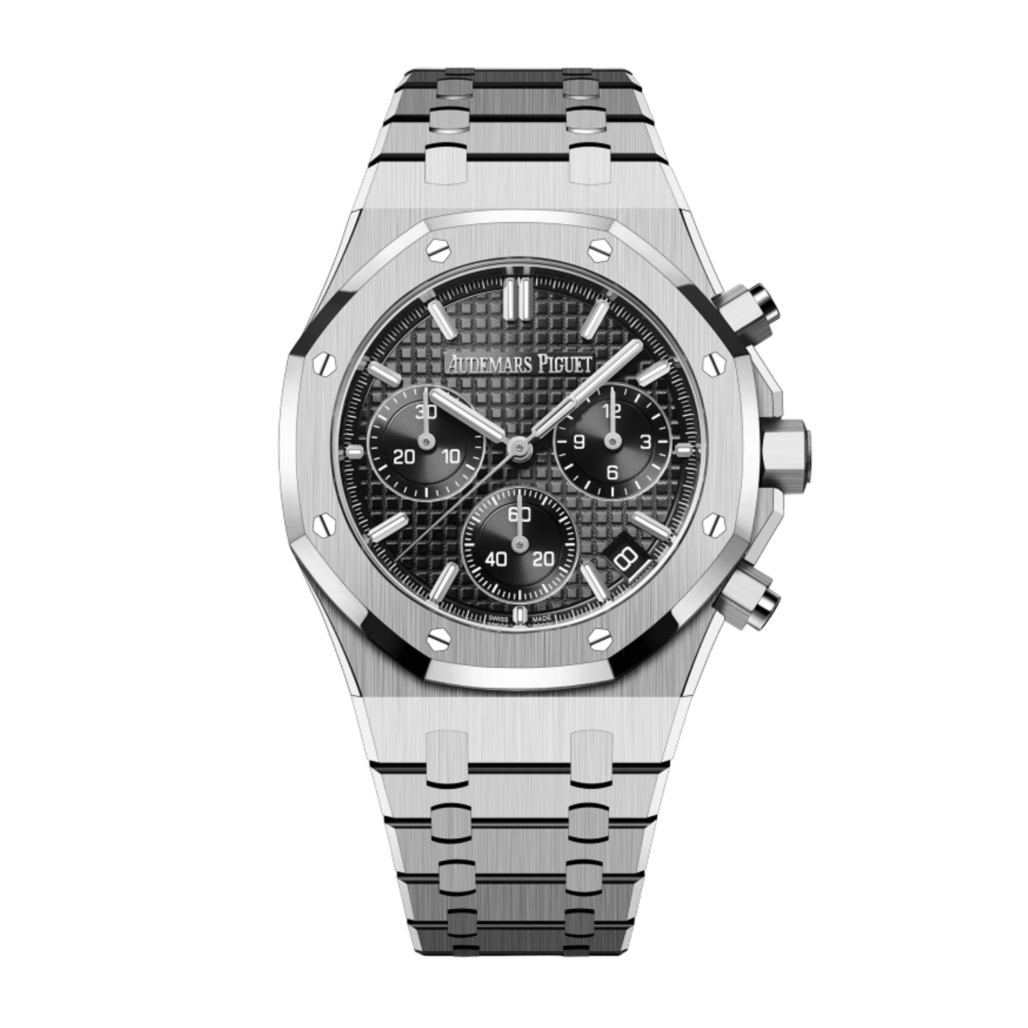 Image of Royal Oak Chronograph Steel Black Dial 41mm