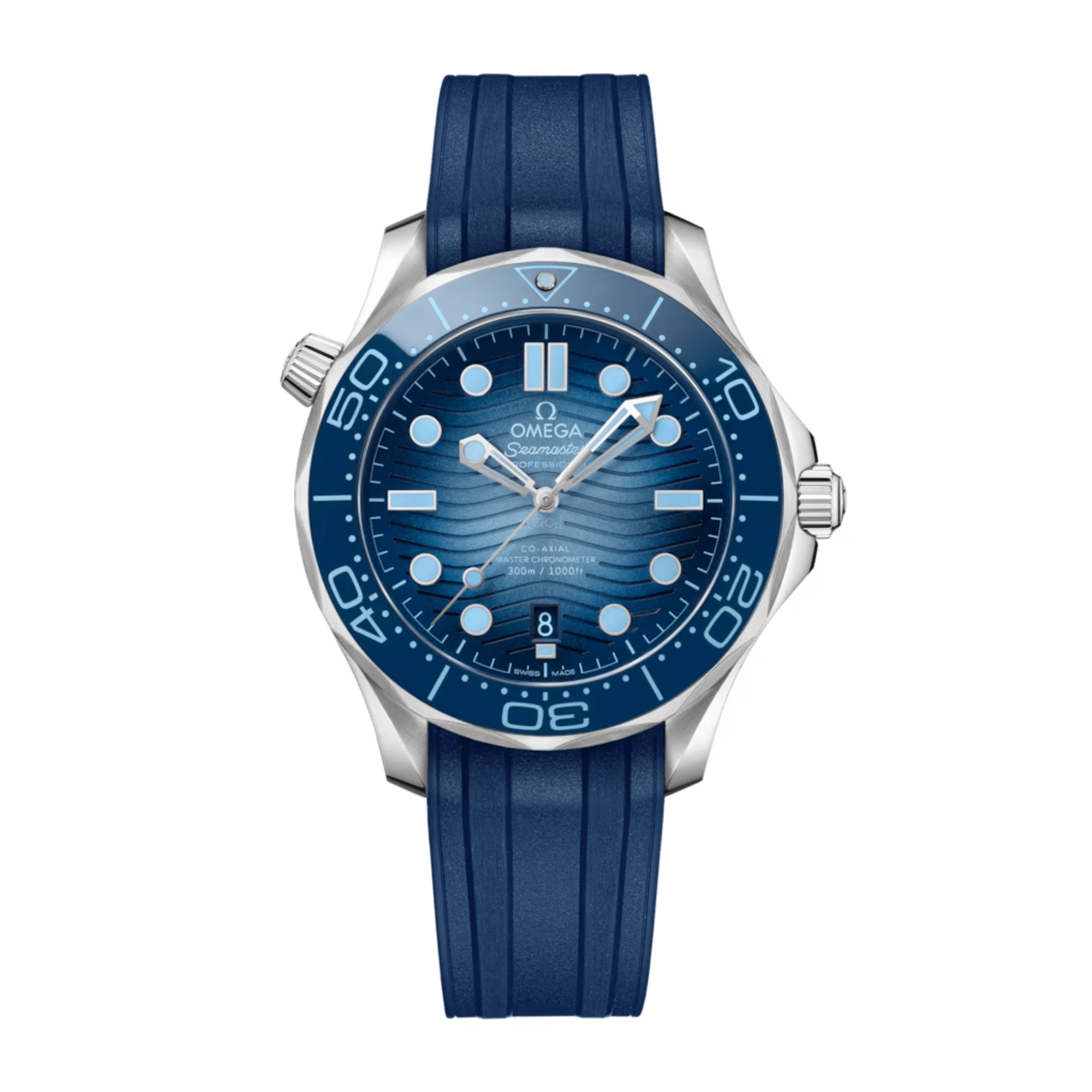 Image of Seamaster Diver 300m Steel Summer Blue Dial 42mm