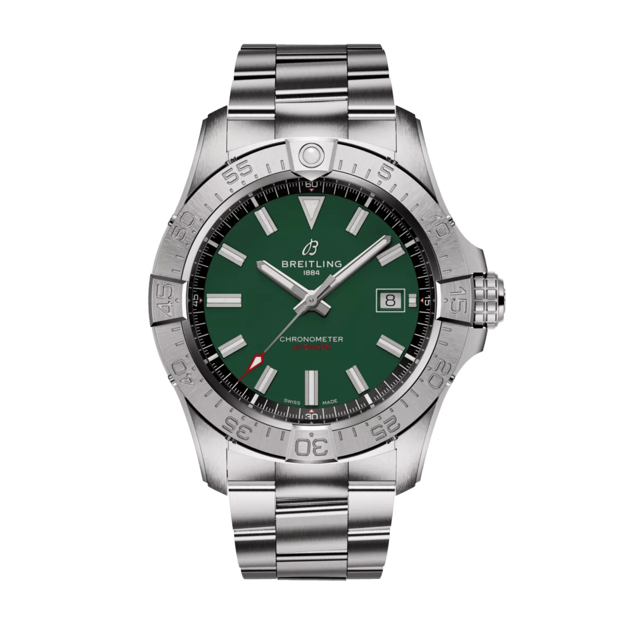 Image of Avenger Steel Green Dial 42mm