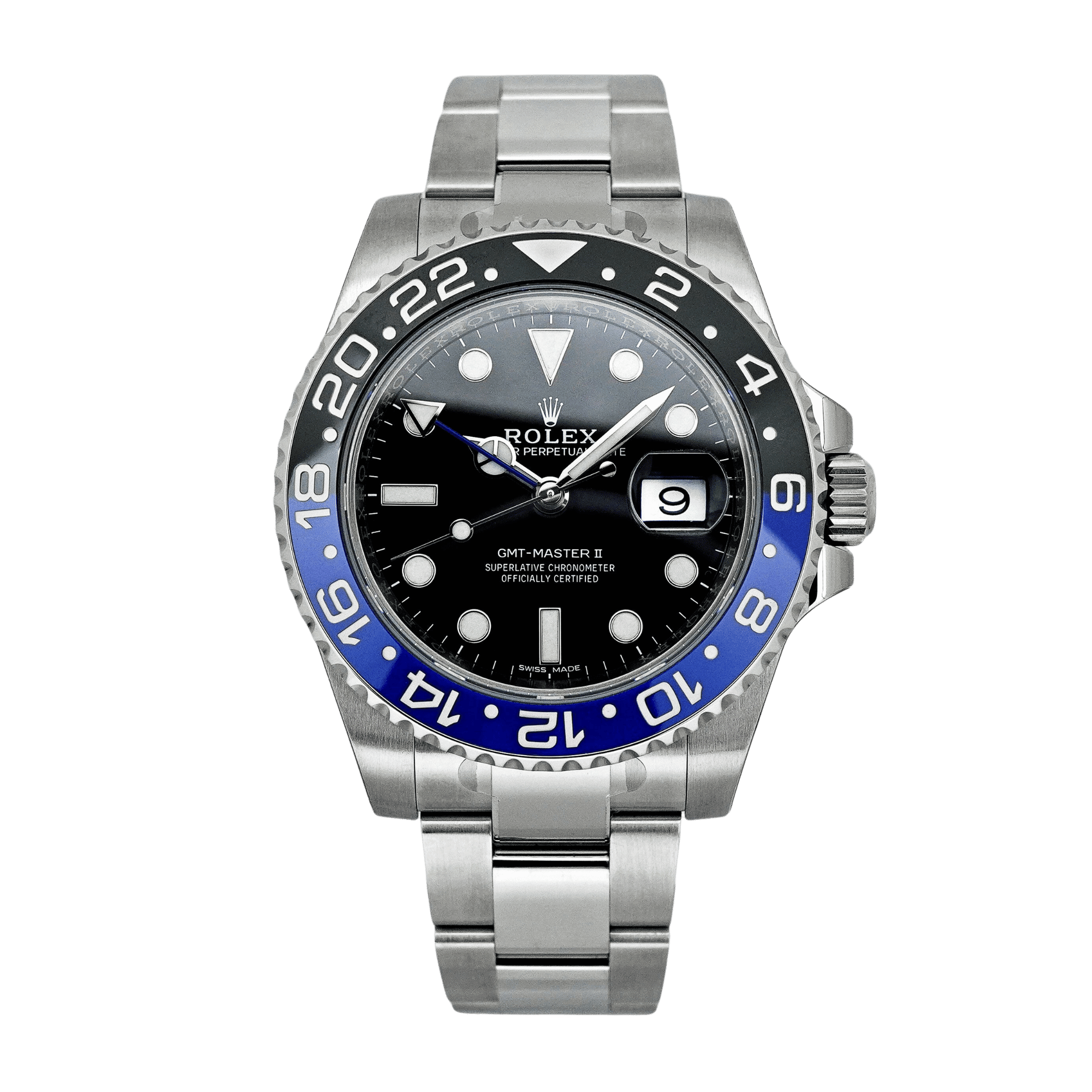 Image of GMT-Master II "Khanjar" Steel Black Dial 40mm