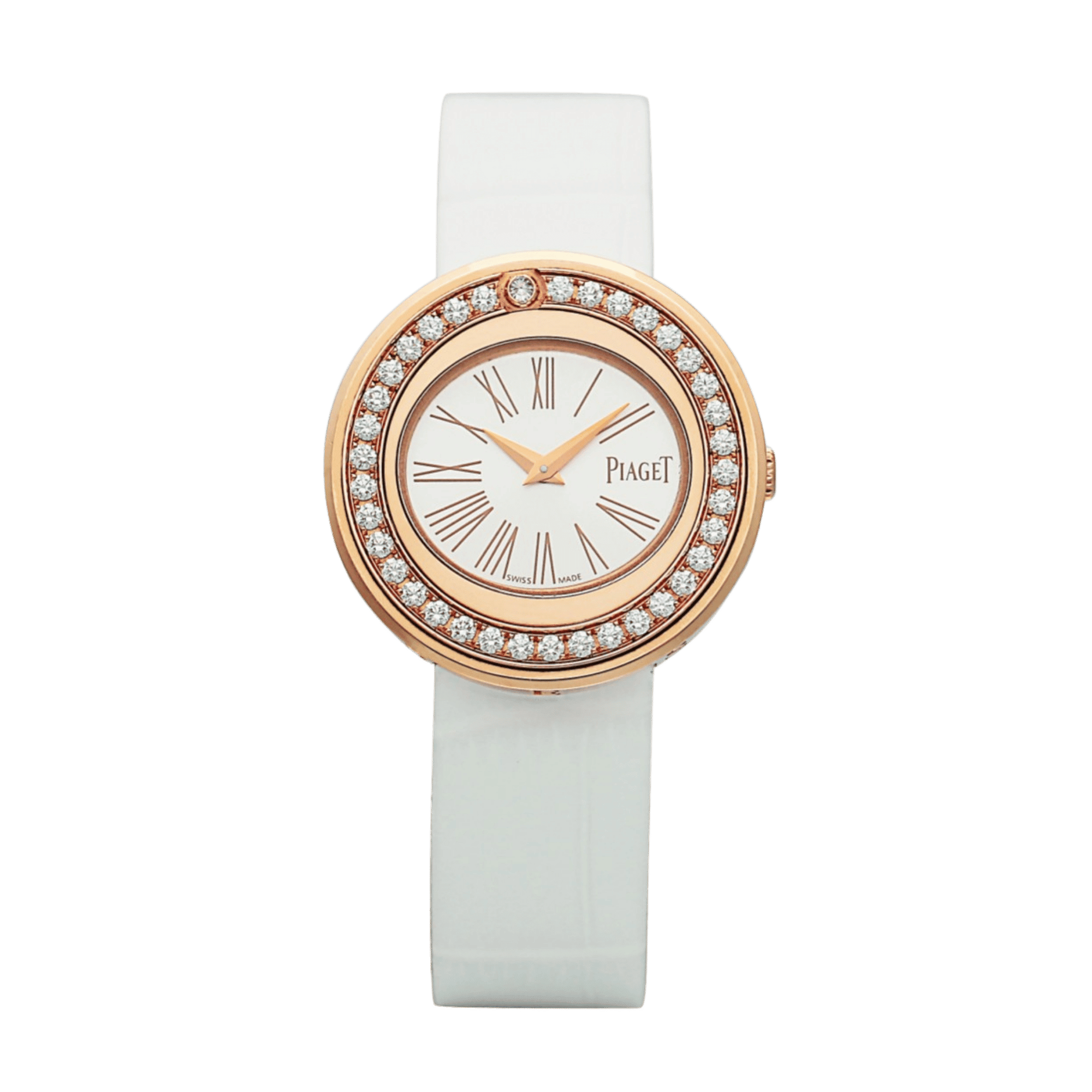 Image of Possession Rose Gold Diamond White Dial 29mm