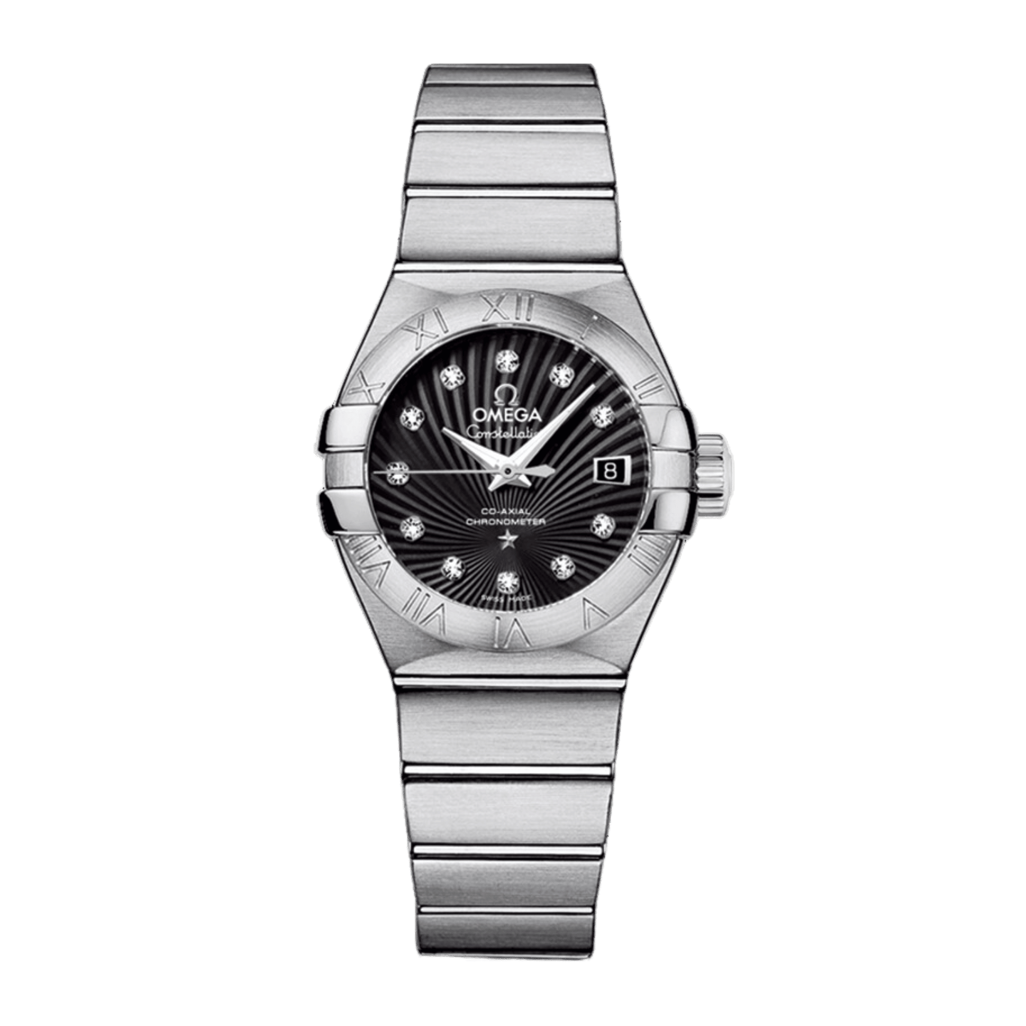 Image of Constellation Steel Black Dial 27mm